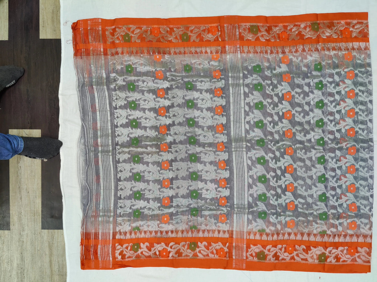 Bengal soft dhakai jamdani Putul's fashion