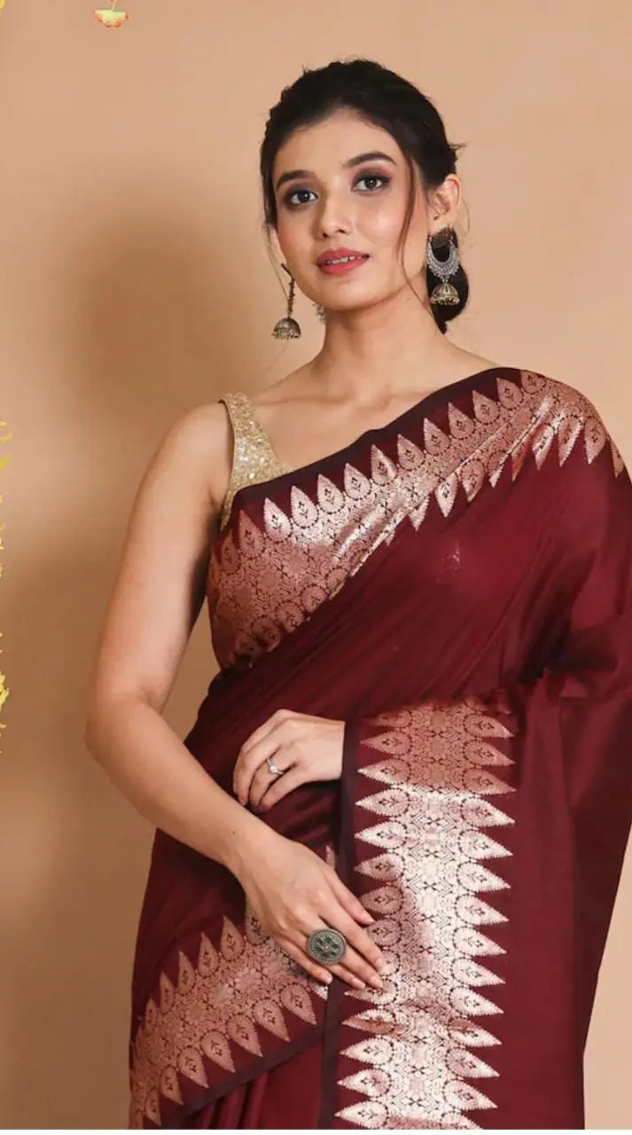 Rajasthani cotton silk saree Putul's fashion