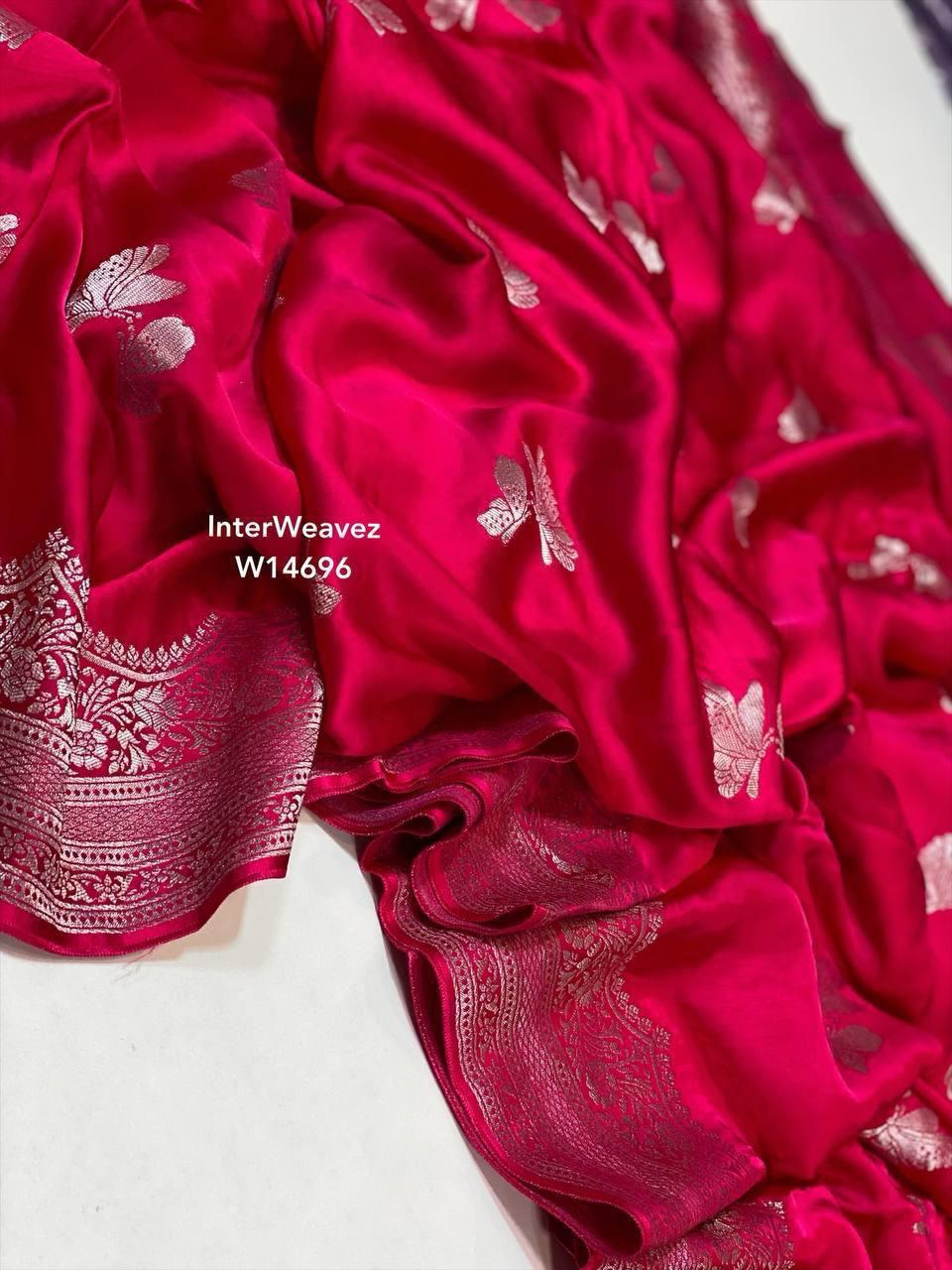 Mashru satin silk saree A royal affair