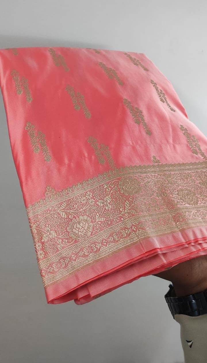 mashru katan silk saree