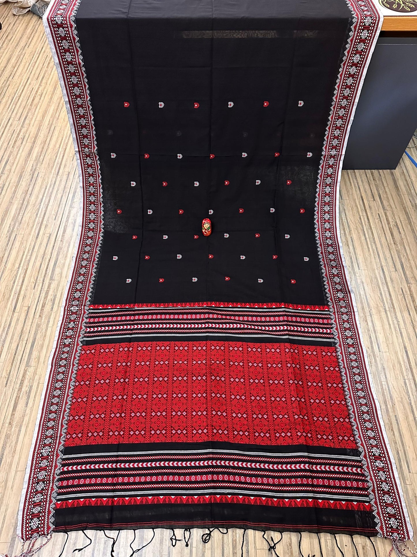 Assam khadi cotton saree