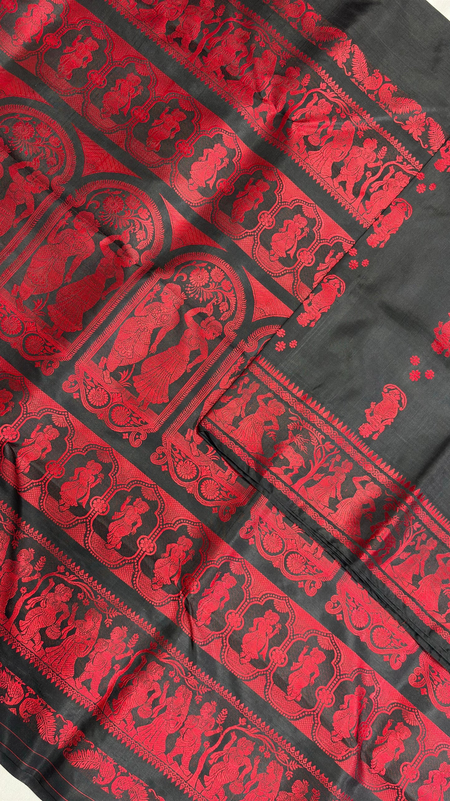 Bishnupur Baluchori saree with silkmark