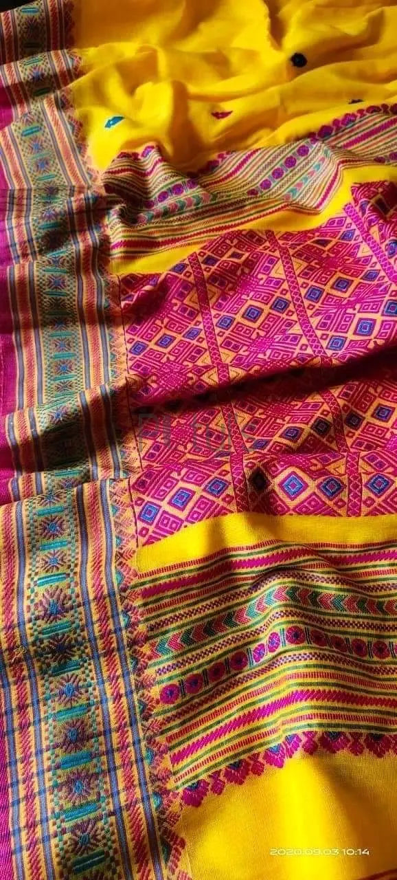 Assam kantha saree Putul's Fashion