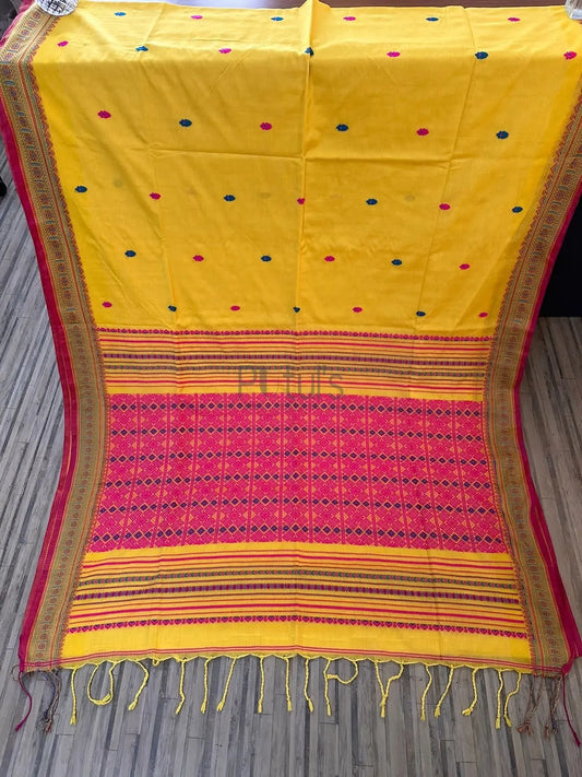 Assam khadi cotton saree Putul's Fashion
