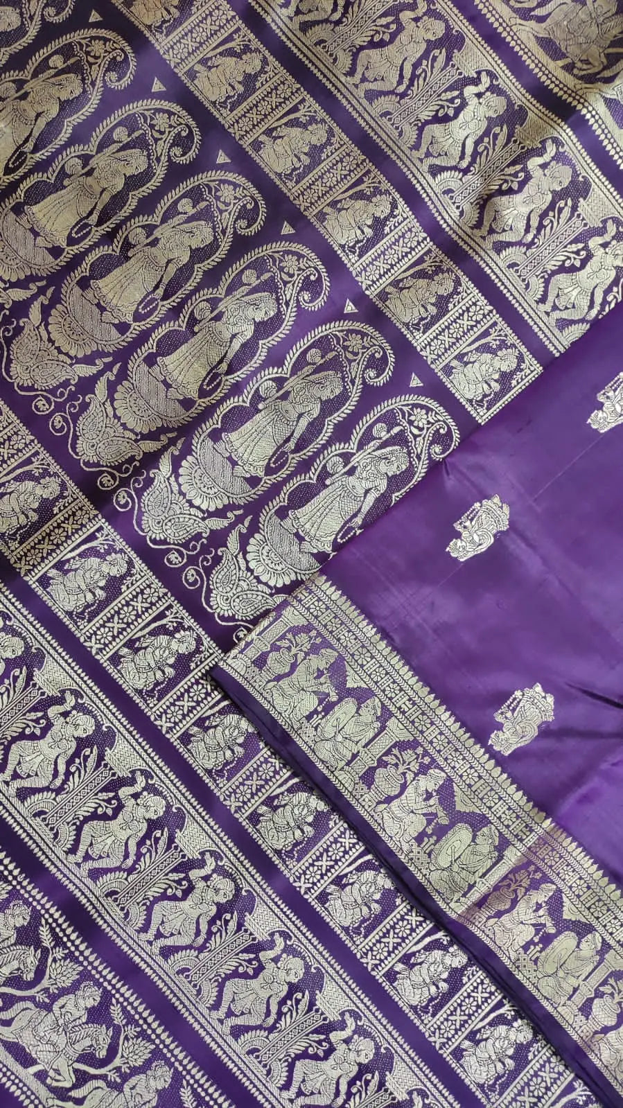 Baluchari silk saree of Bengal Original Saree Putul's fashion