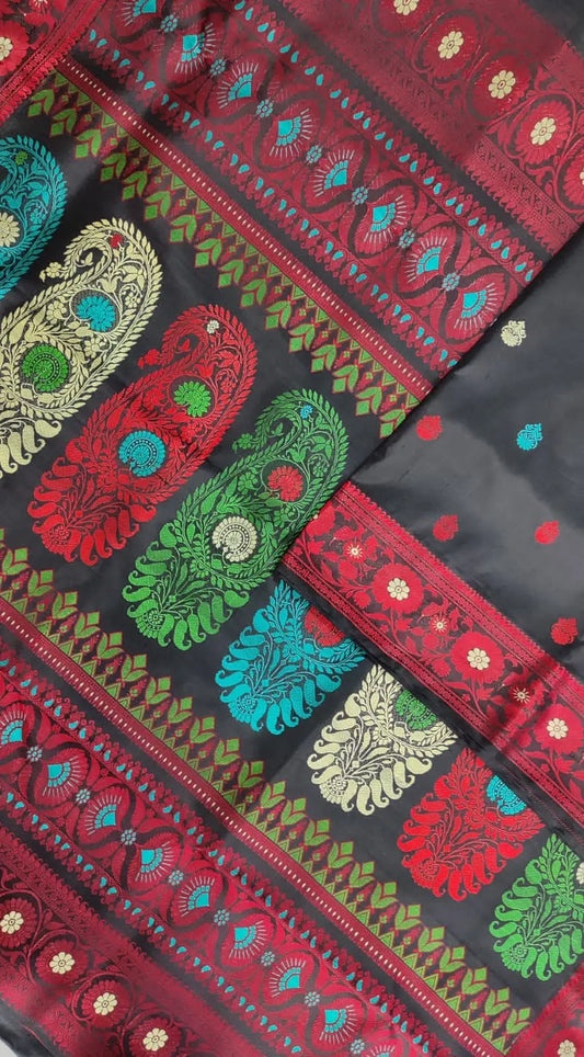 Baluchari silk saree of Bishnupur Bengal saree Putul's fashion
