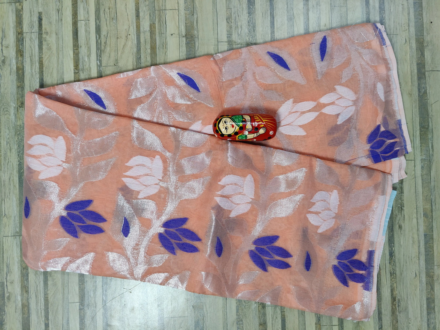 Bengal Jamdani Jyoti Pink