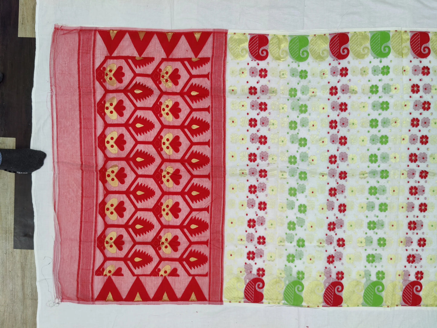 Bengal soft dhakai jamdani Putul's fashion