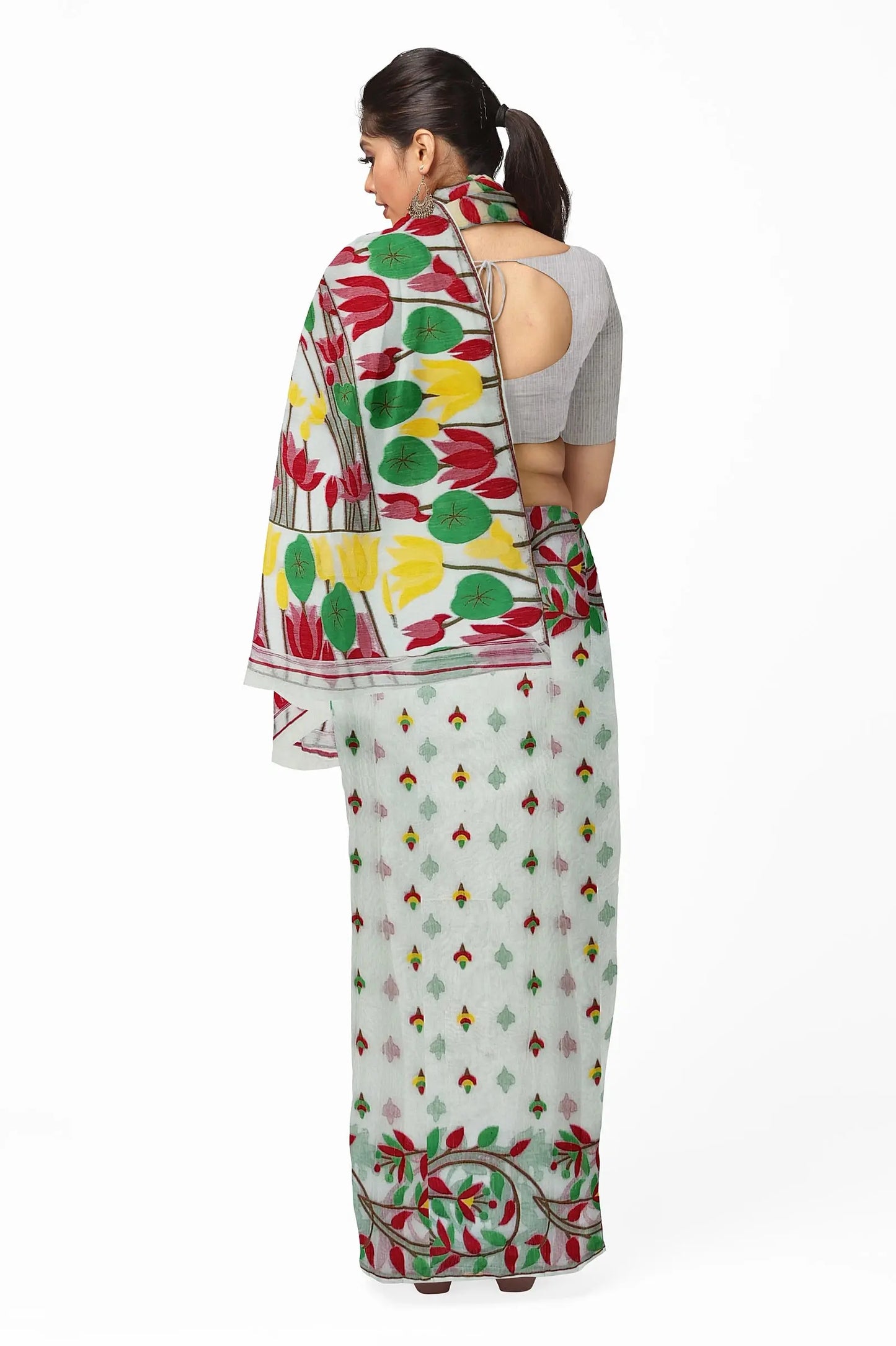 Bengal soft dhakai jamdani Putul's fashion