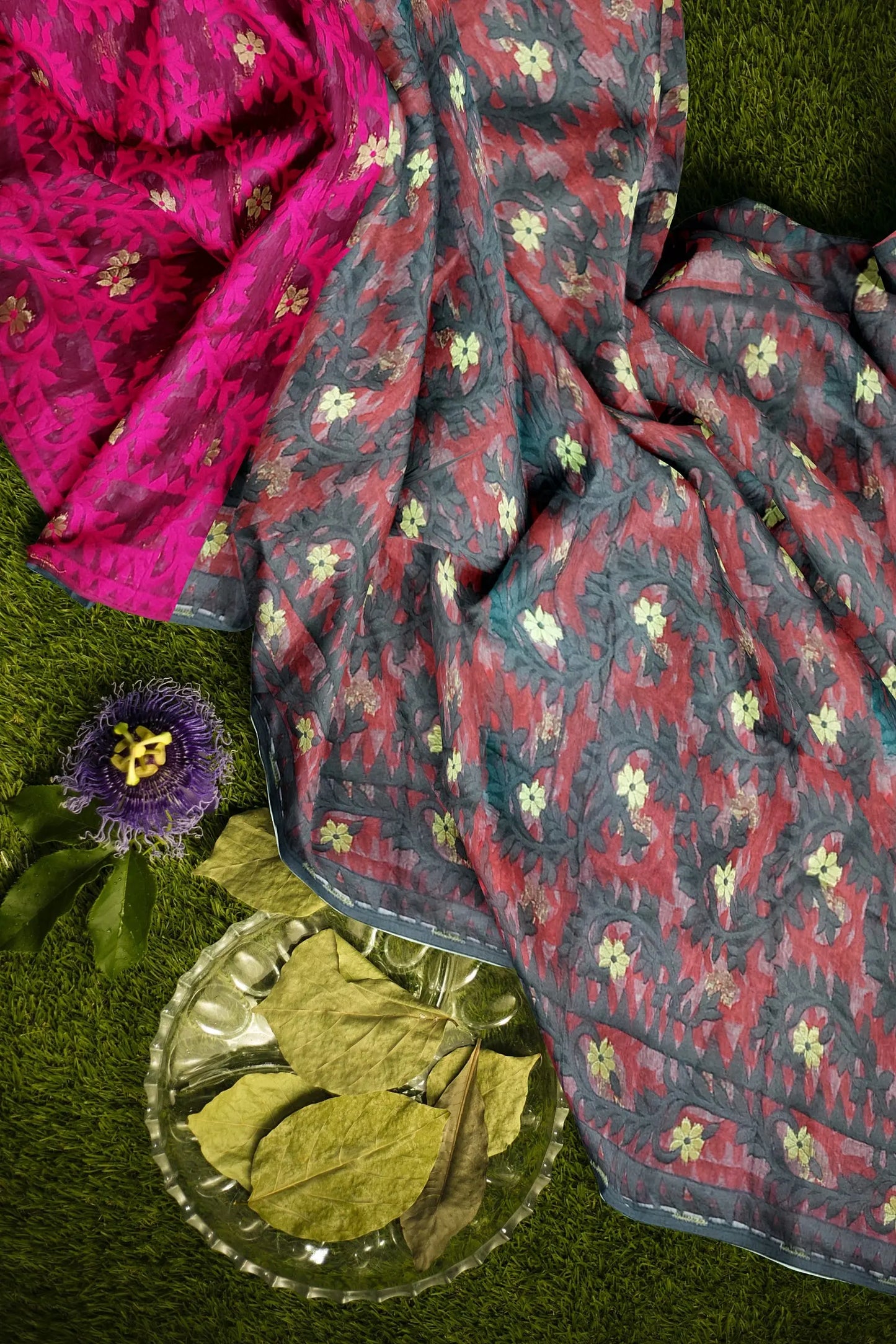 Bengali dhakai jamdani sarees Putul's fashion