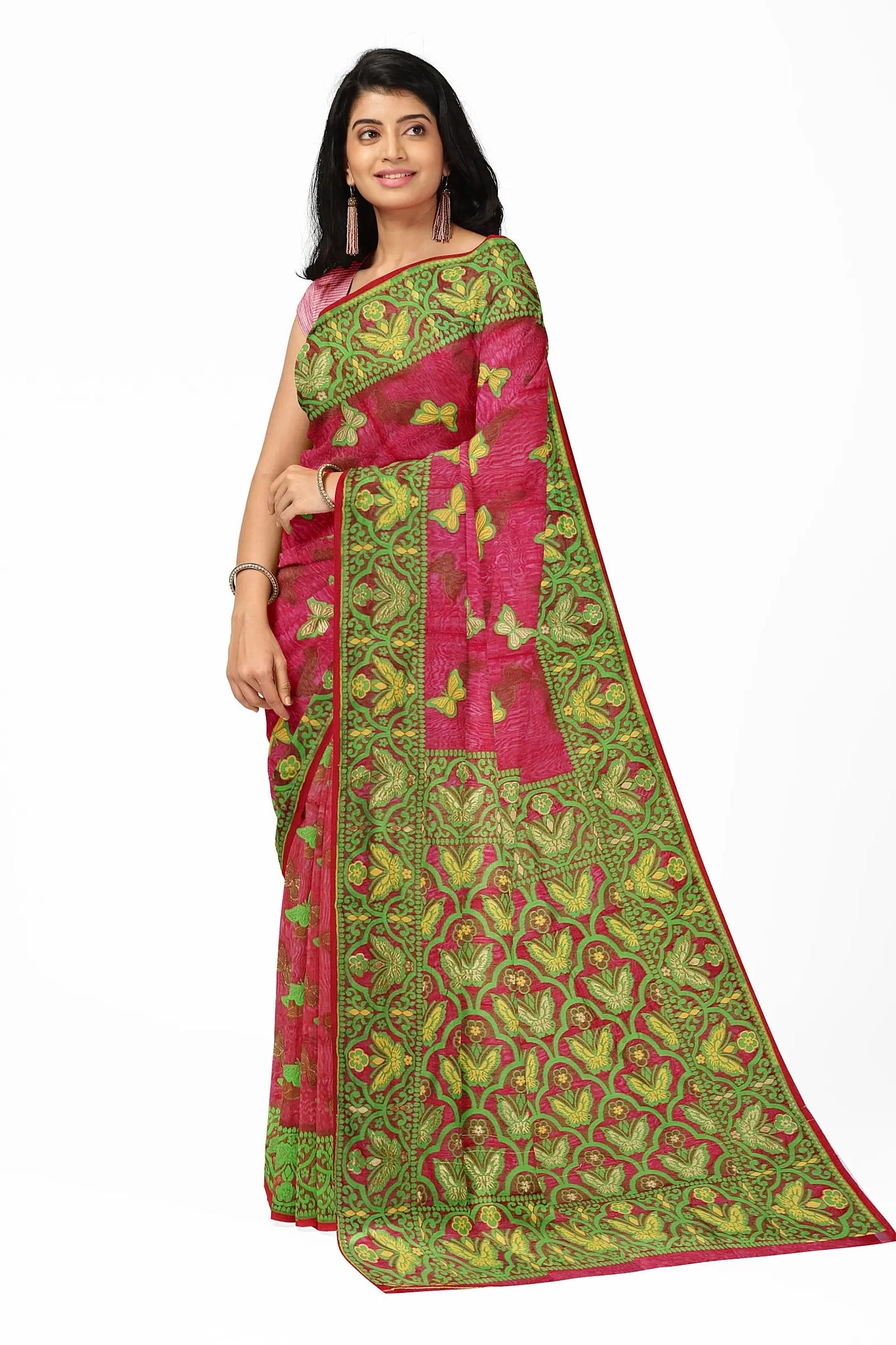 Butterfly jamdani Putul's fashion