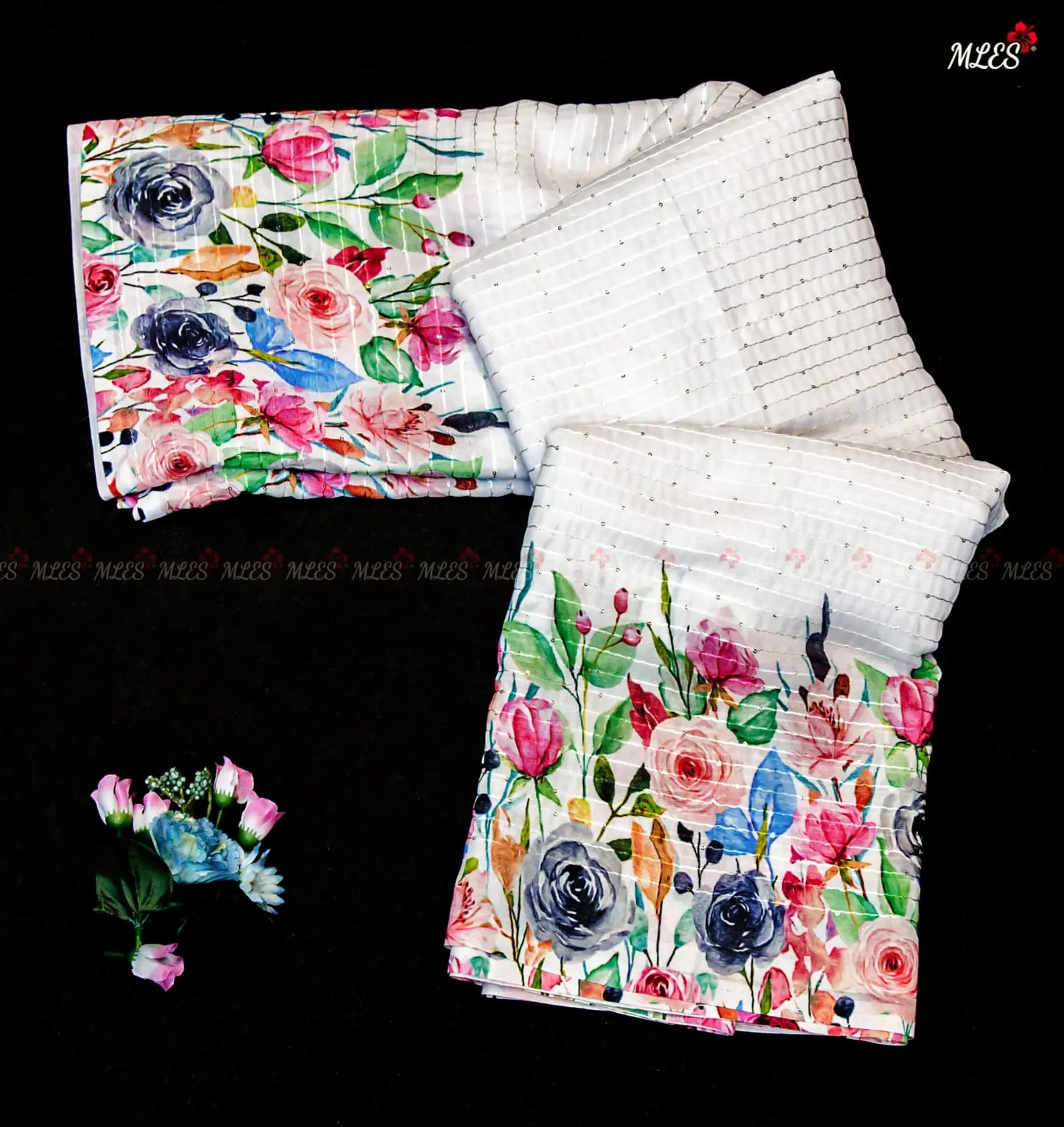 Chiffon saree with digital print My Store