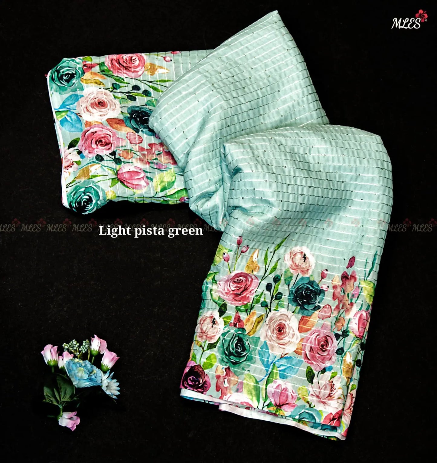 Chiffon saree with digital print My Store