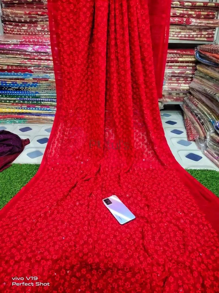 Chikonkari work Saree A new taste of elegance Putul's Fashion