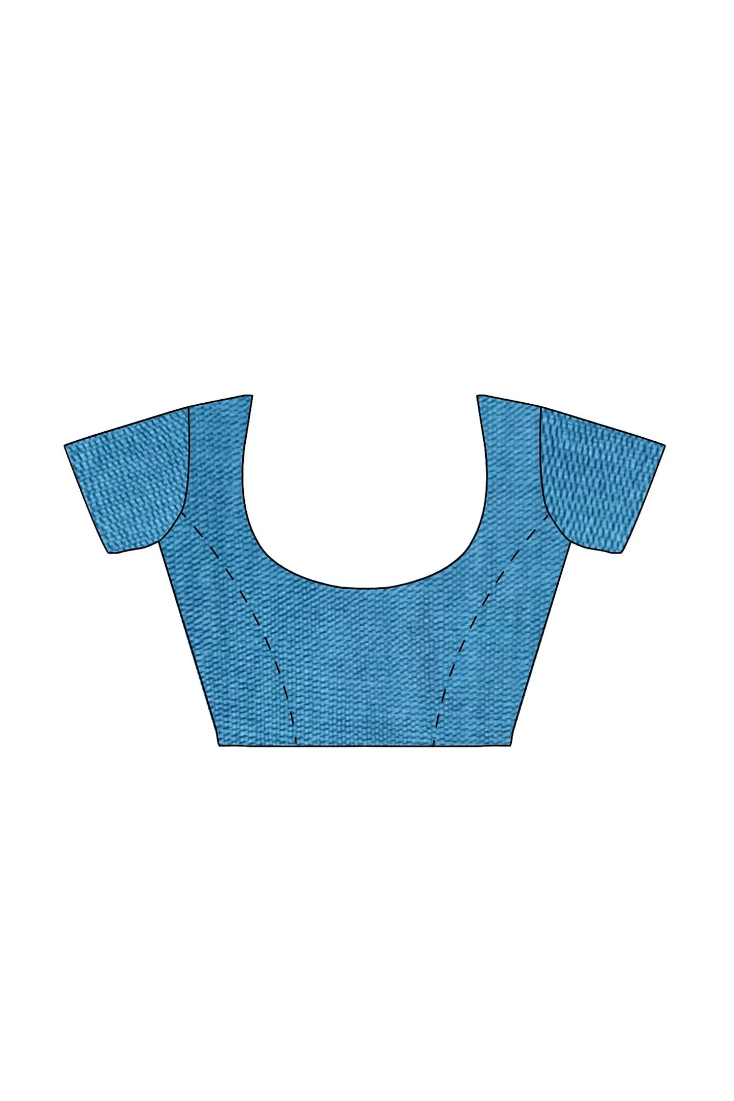 Cotton mercerized sky Putul's fashion