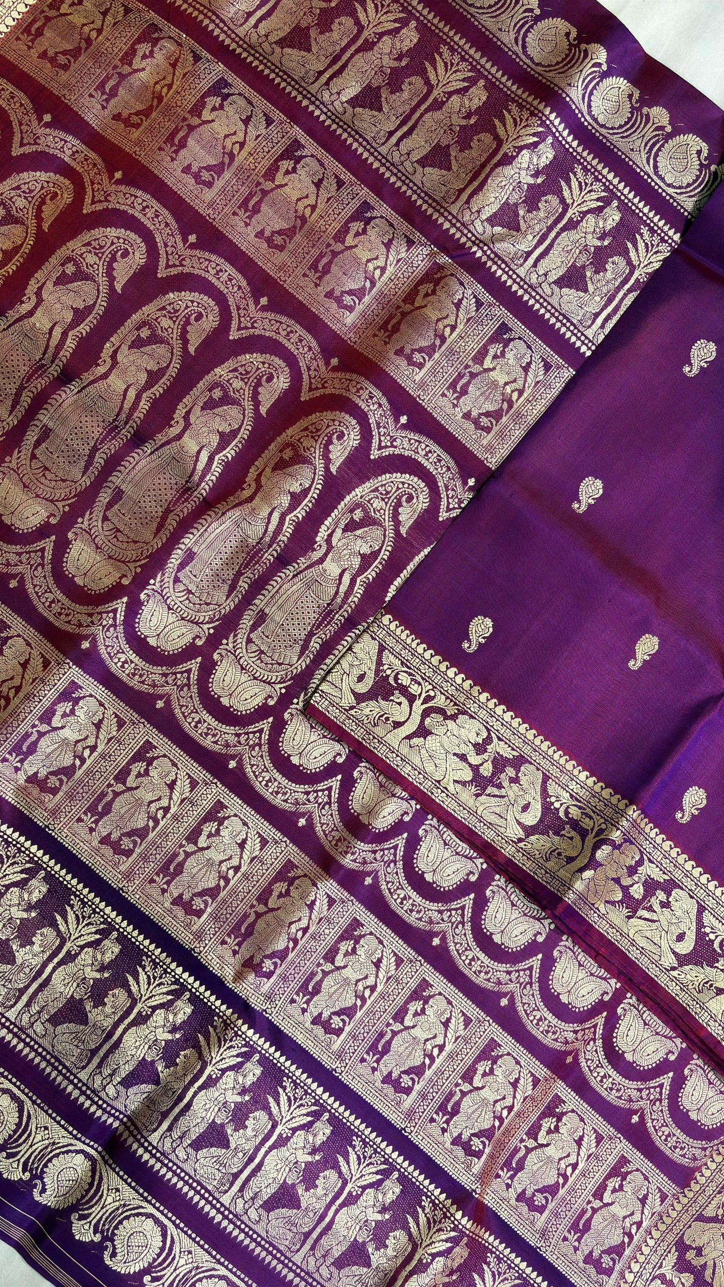 Bishnupur Baluchori saree with silkmark