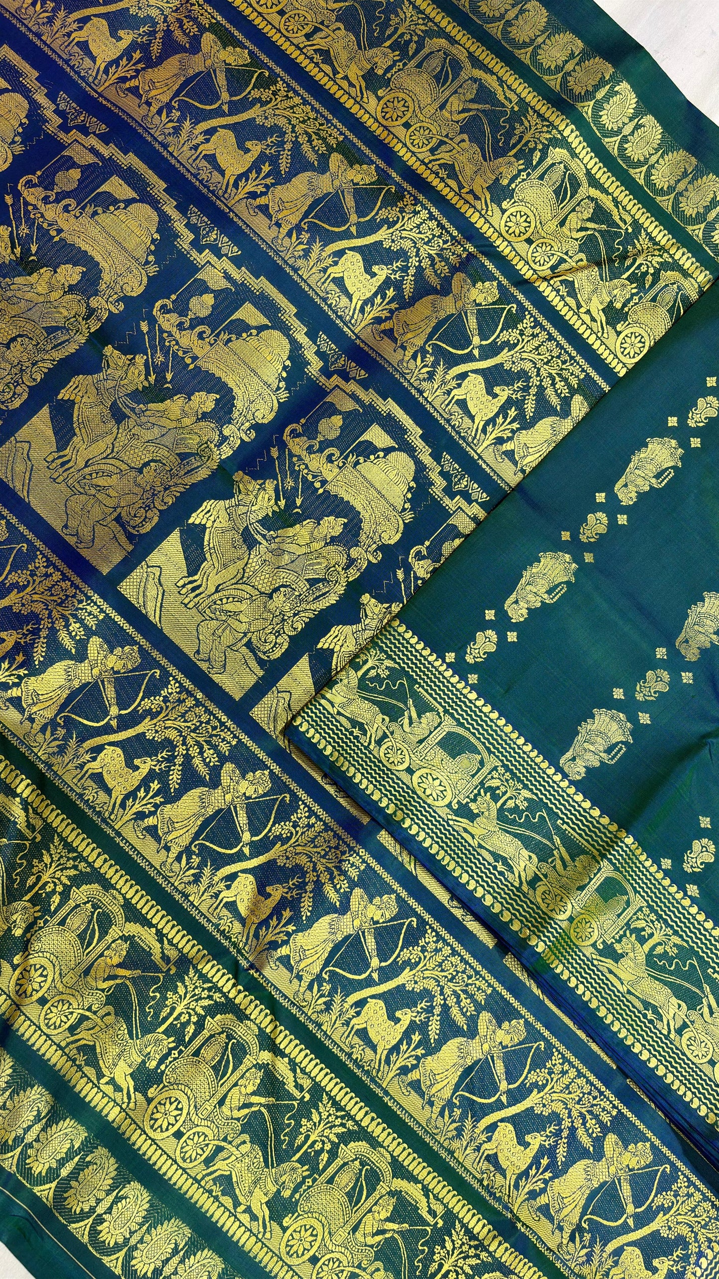 Bishnupur Baluchori saree with silkmark
