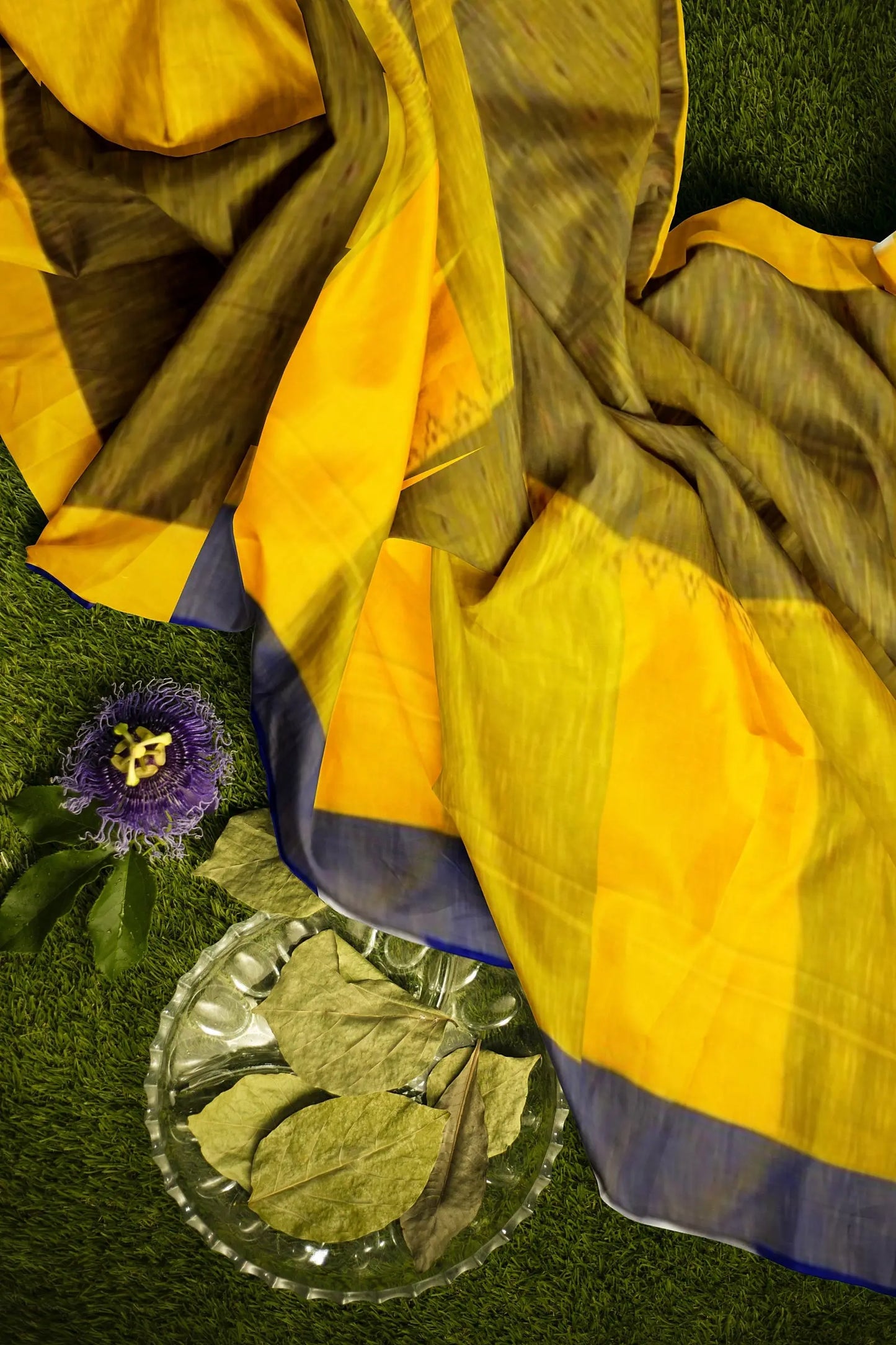 Handloom khadi cotton saree Putul's fashion