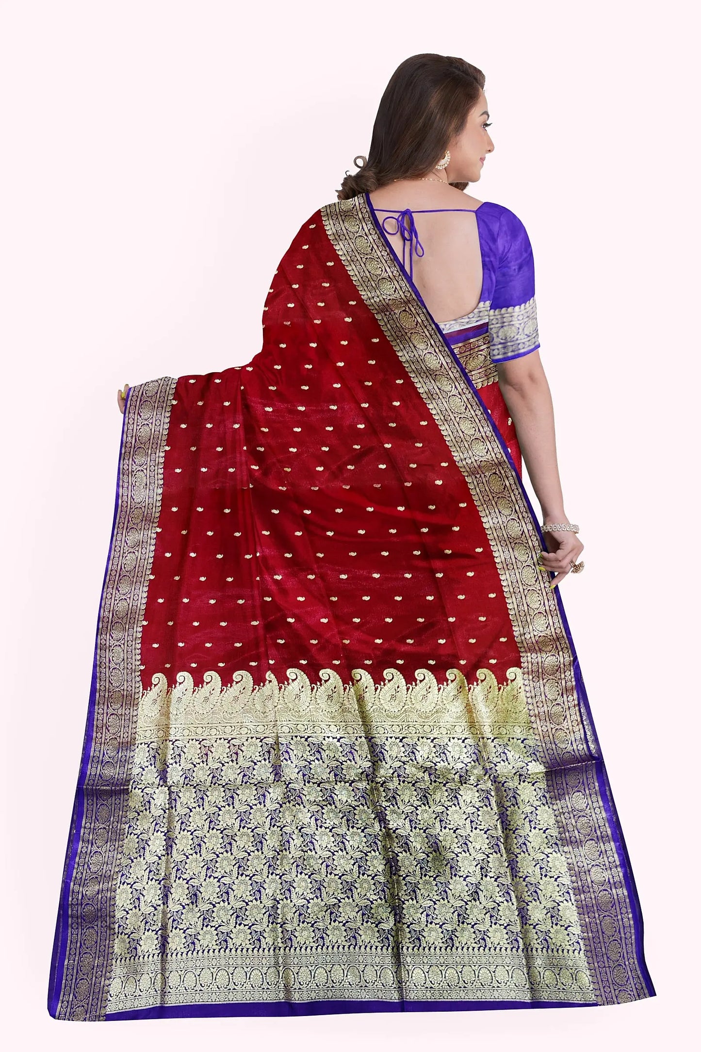Katan Banarasi silk saree PUTULS fashion