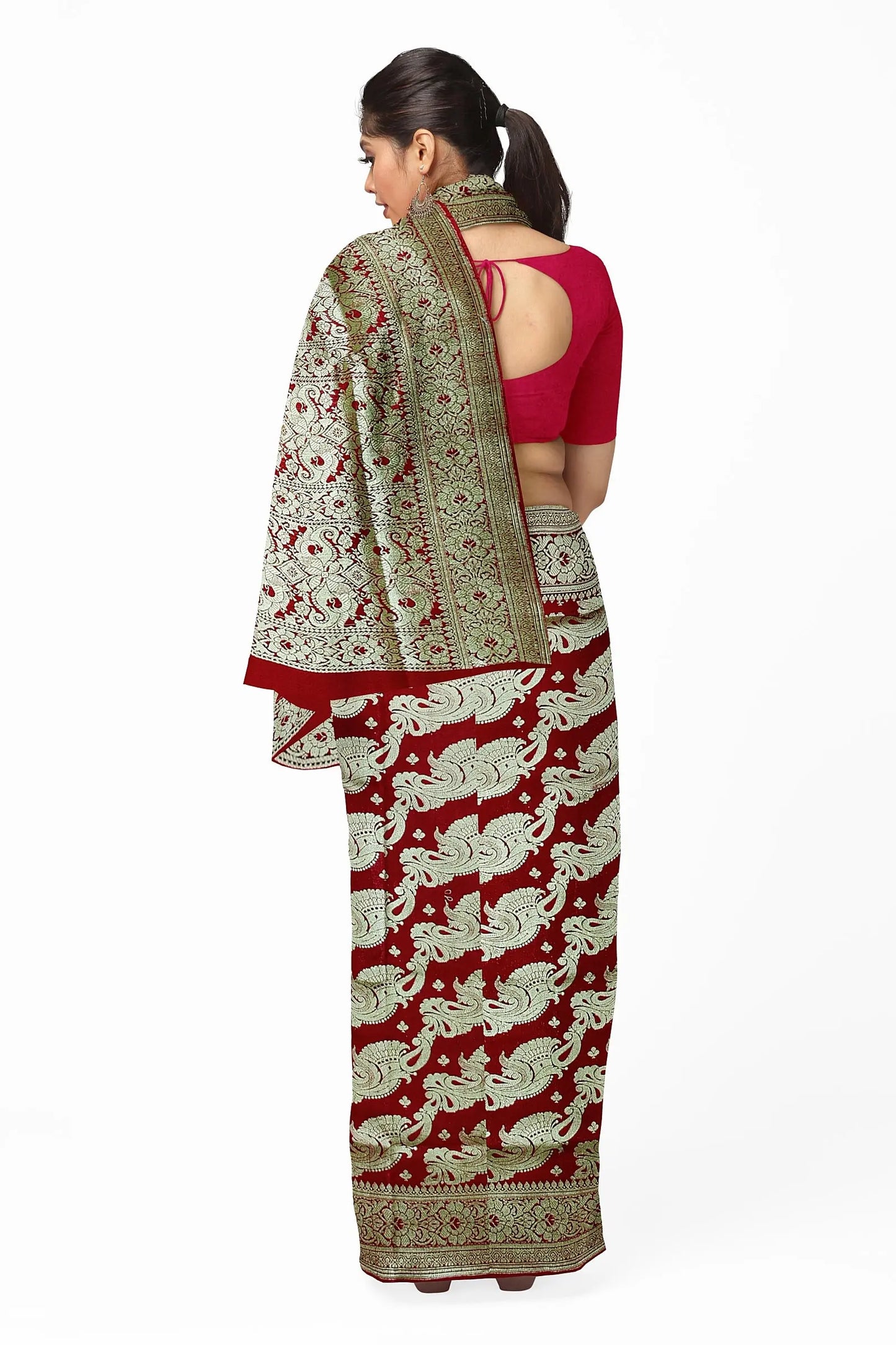 Katan banarasi sari Putul's fashion