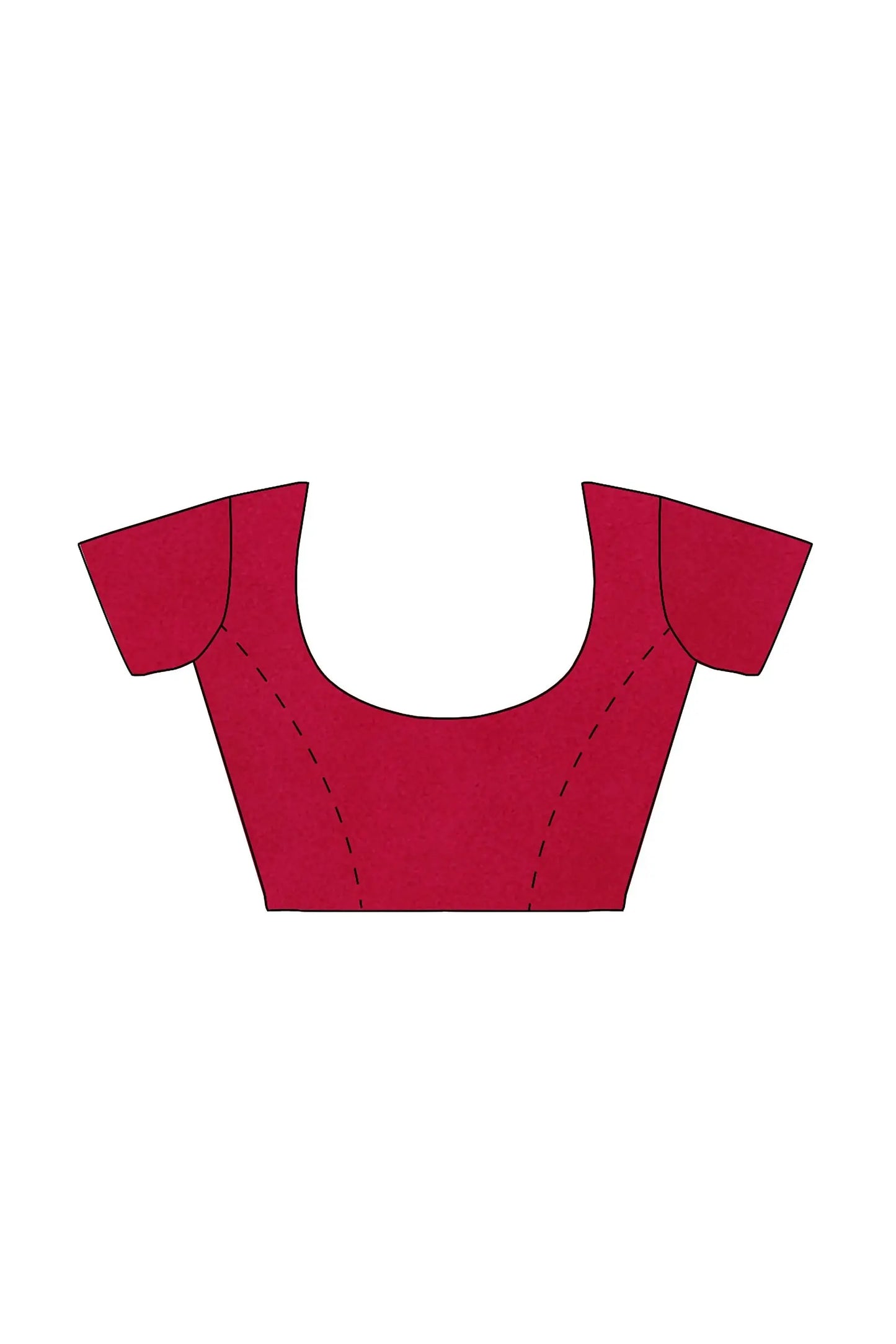 Red Benarasi saree Putul's fashion