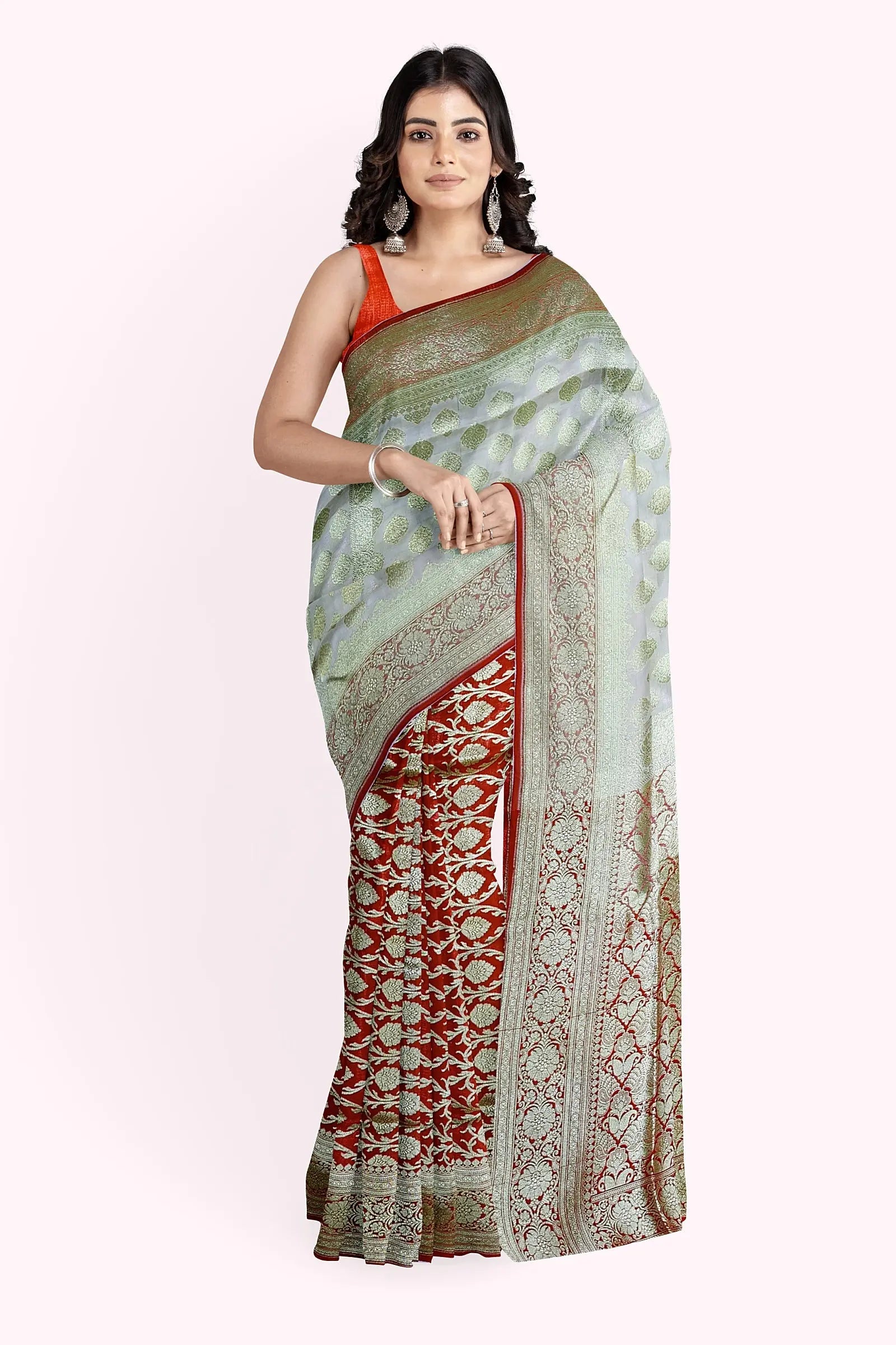 Katan benarasi silk saree Putul's fashion