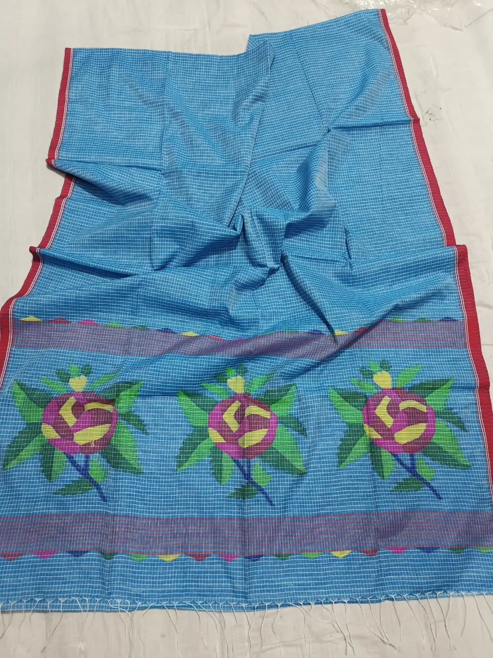 Kolkata slab cotton saree Putul's Fashion