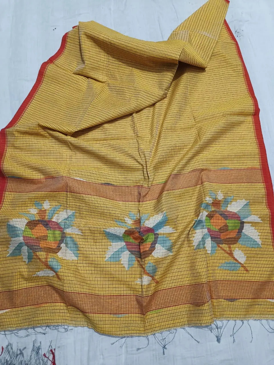 Kolkata slab cotton saree Putul's Fashion