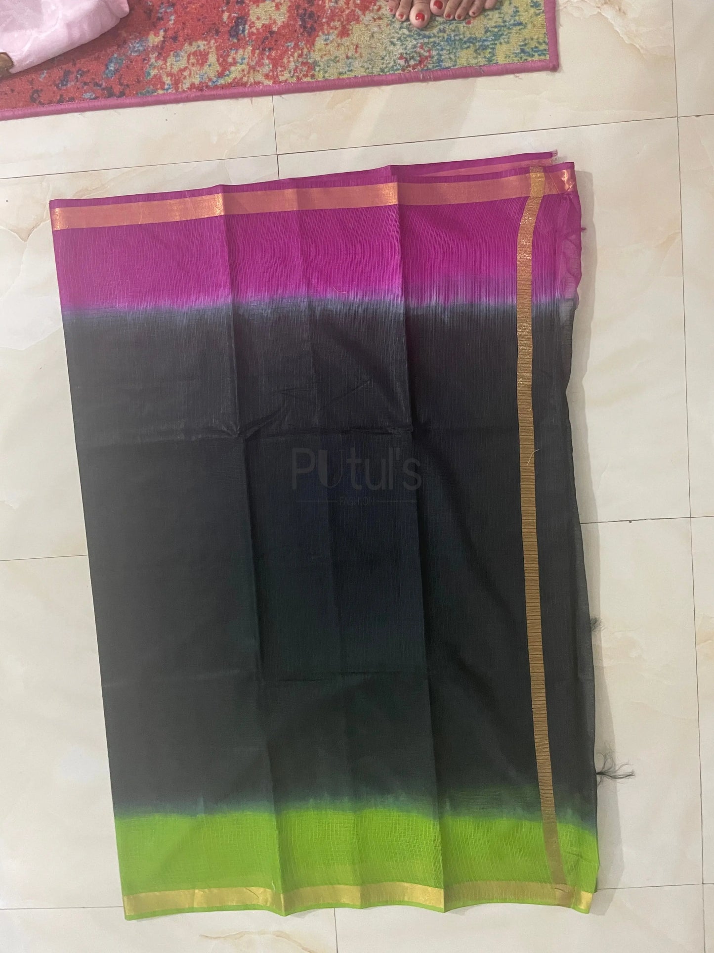Kota dariya silk saree multicoloured Putul's Fashion