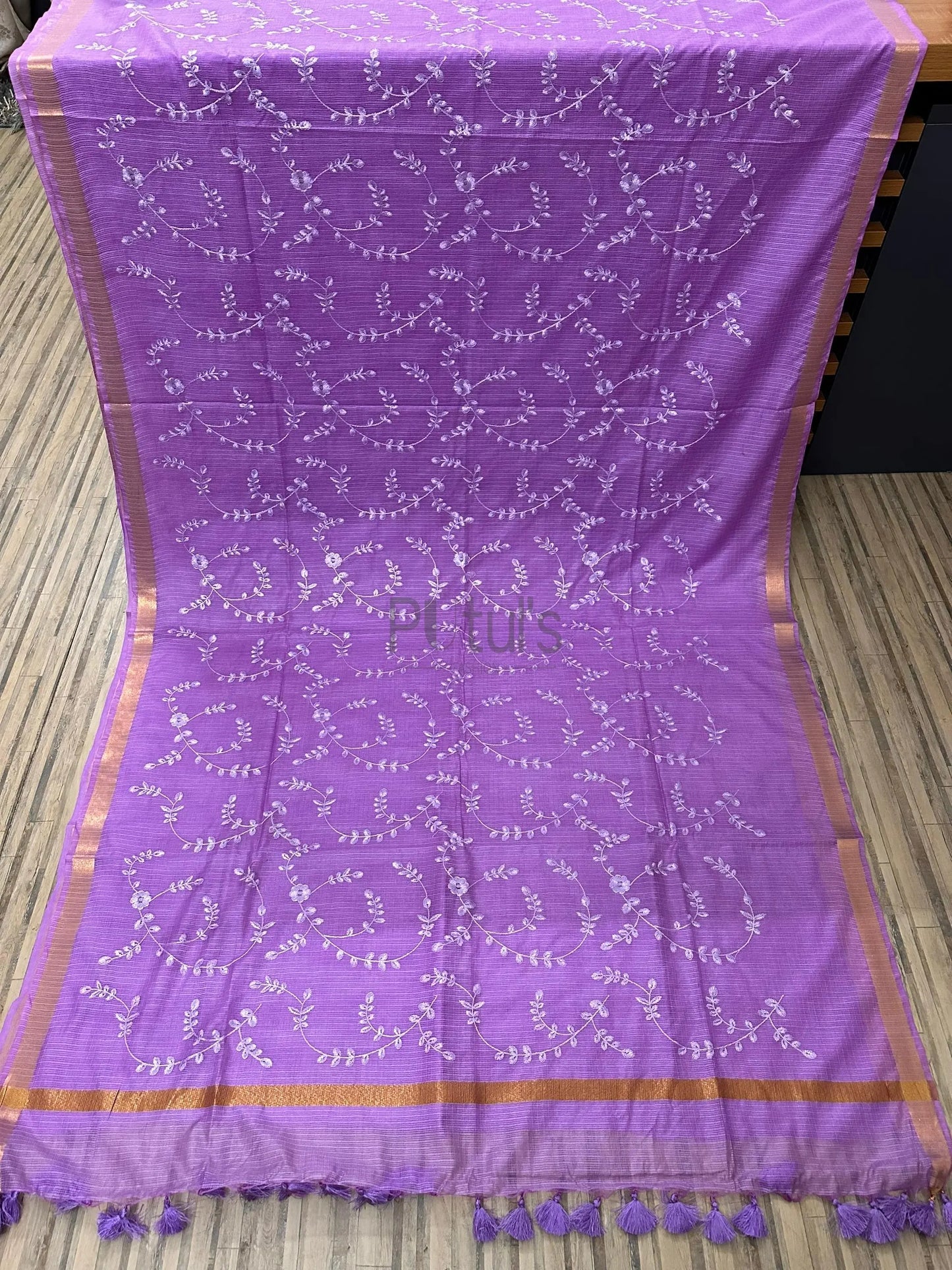Kota embroidery saree Putul's Fashion