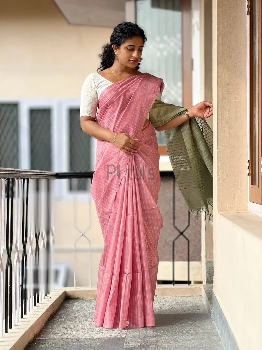 Kota slub silk sequins pallu Putul's Fashion