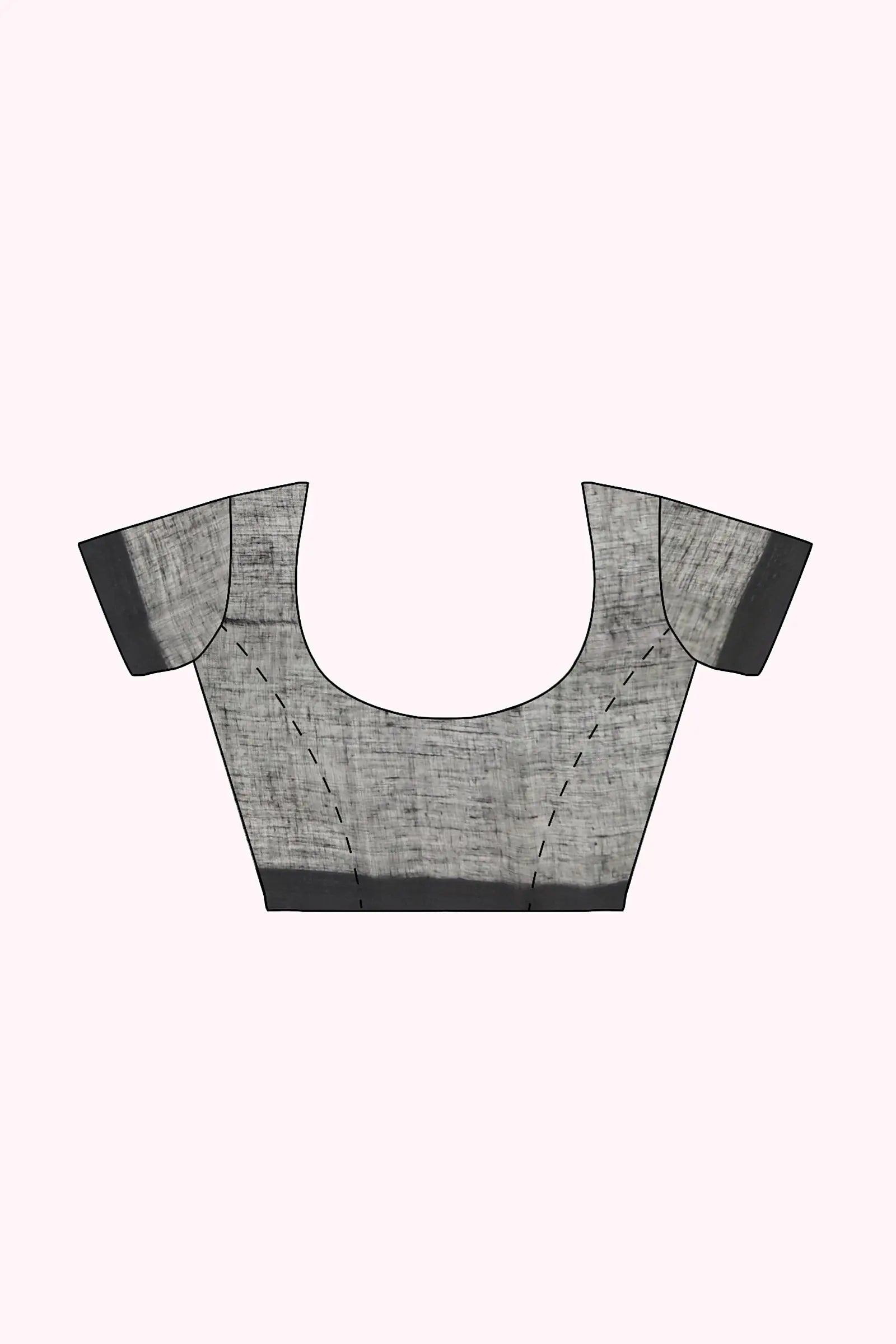 Linen Jamdani saree yellow My Store