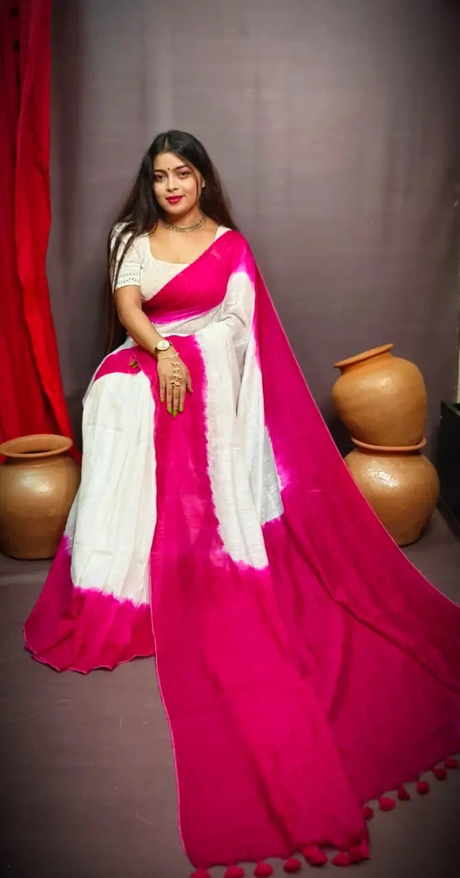 Motka silk bi resham saree Putul's fashion