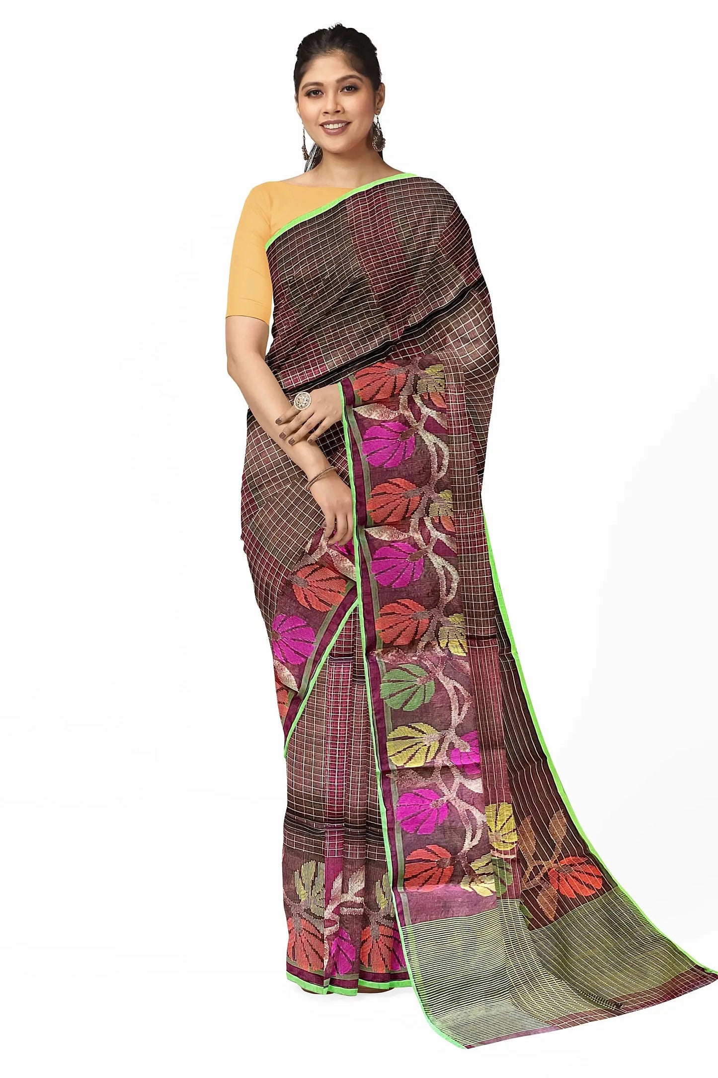 Muslin banarasi saree Putul's fashion