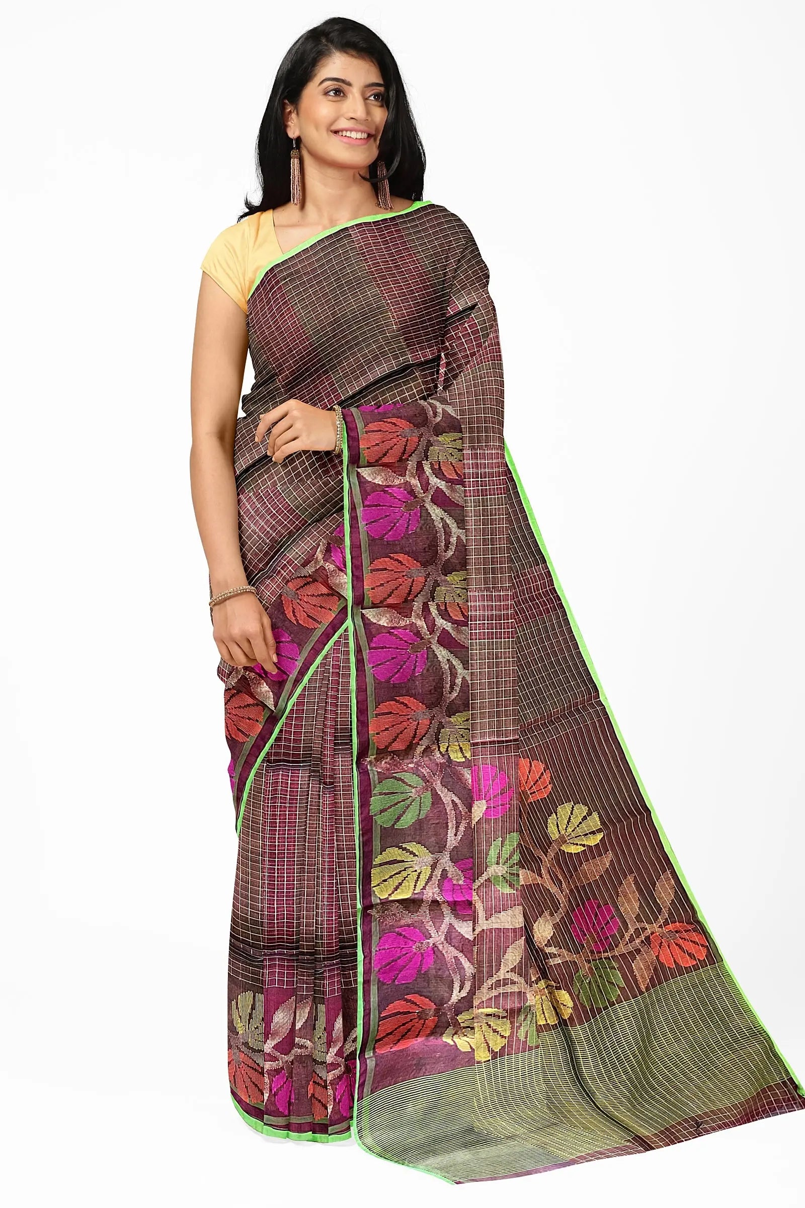 Muslin banarasi saree Putul's fashion