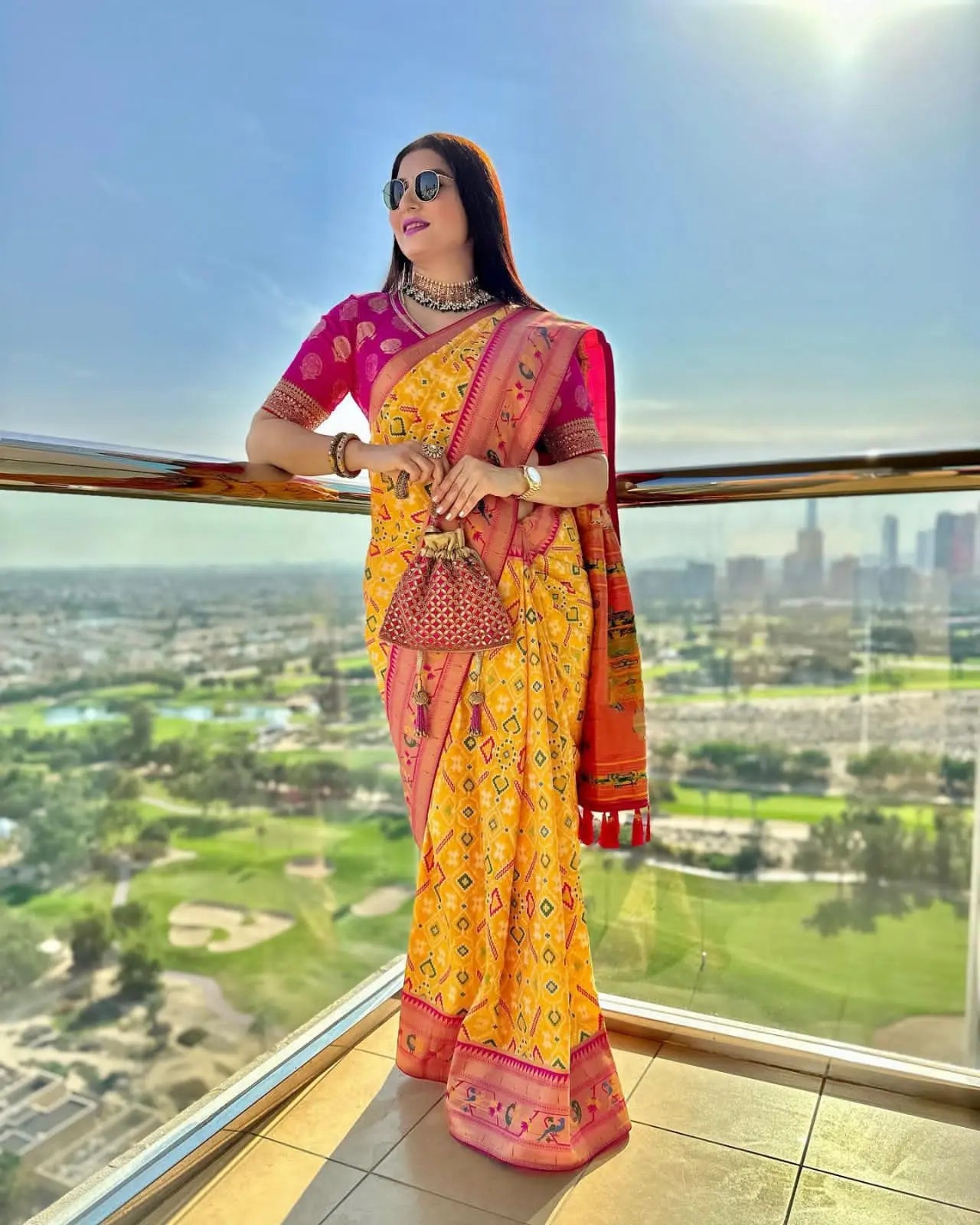 Patola banarasi paithani silk Putul's fashion
