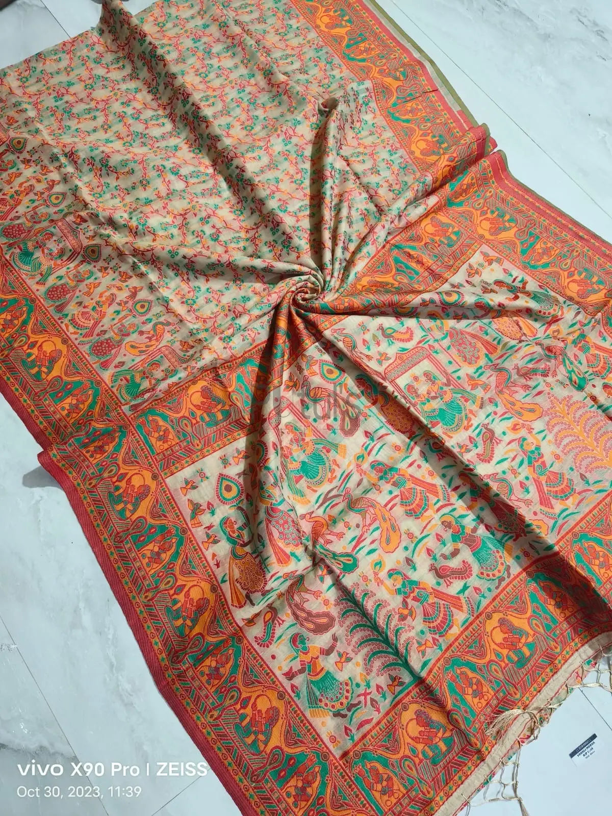 Silk Jamdani inspired from Bangladesh Putul's Fashion