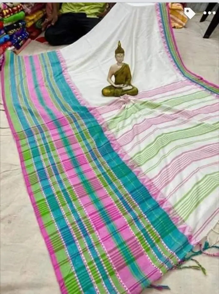 Begumpuri Khadi cotton saree Putul's Fashion