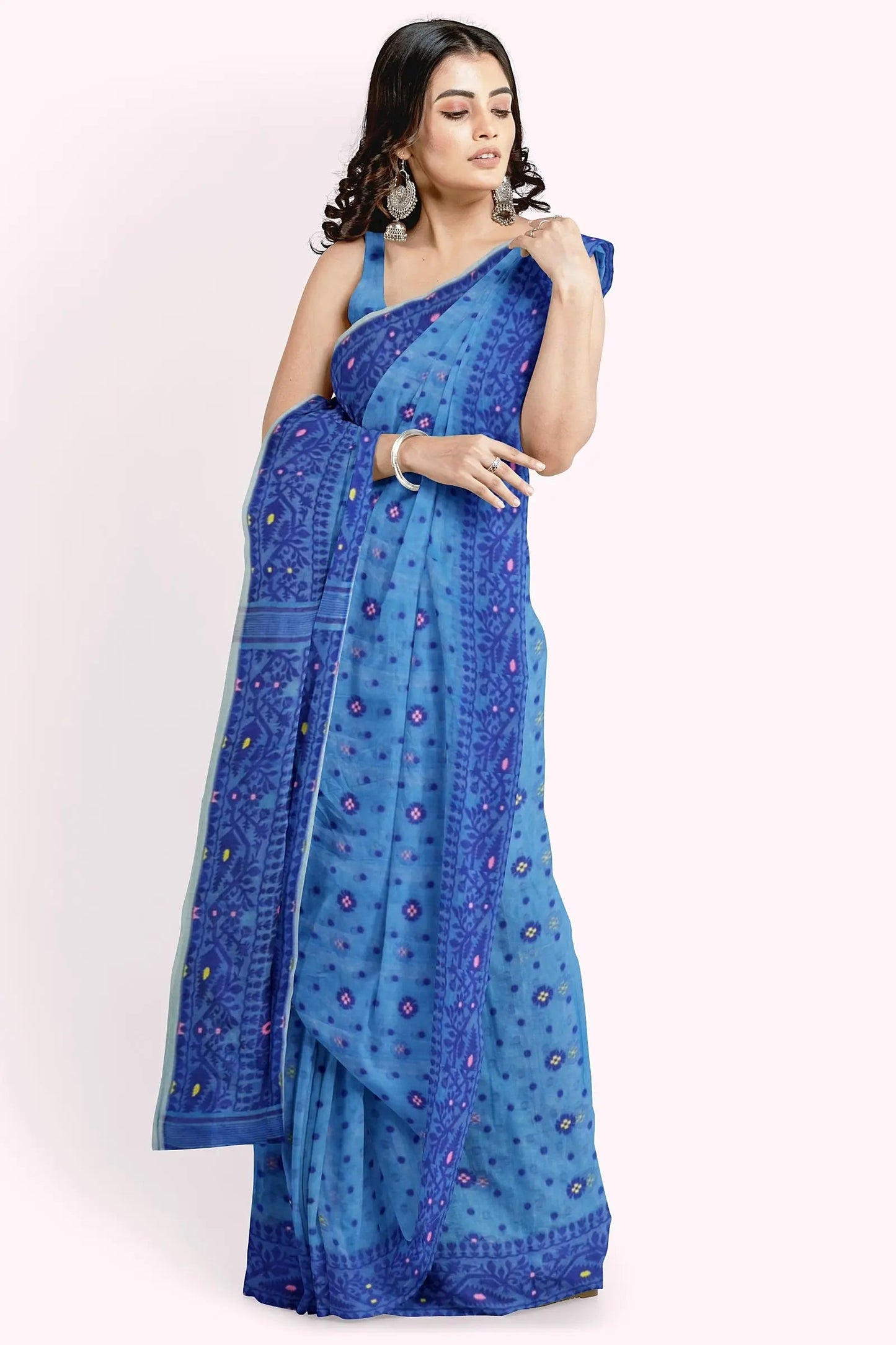 Bengal Dhakai Jamdani Saree My Store