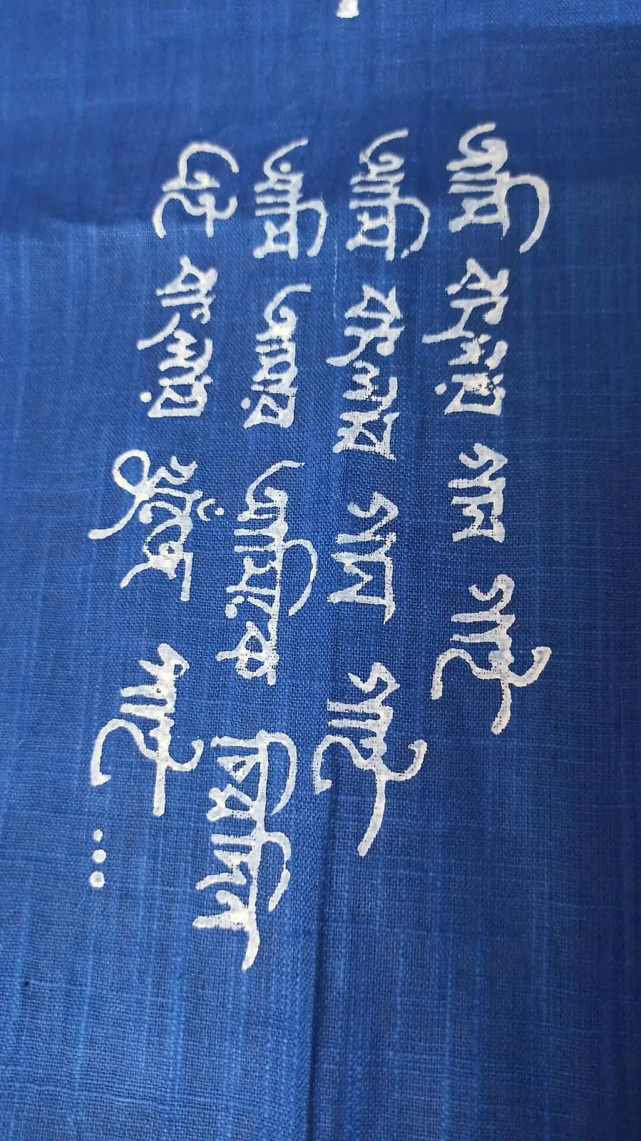 Bengali script on saree Putul's fashion