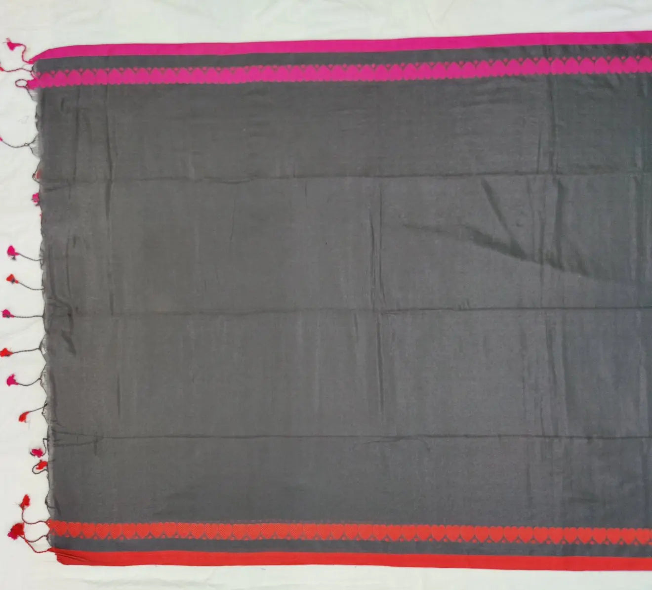 Khadi cotton saree love ganga Yamuna border Putul's fashion