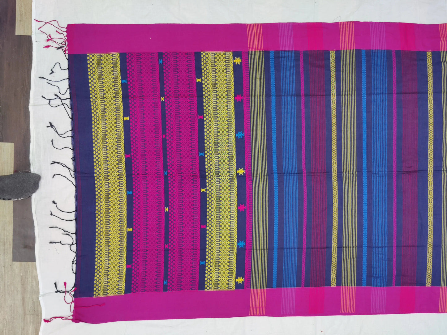 khadi cotton bhujodi work new launch Putul's fashion