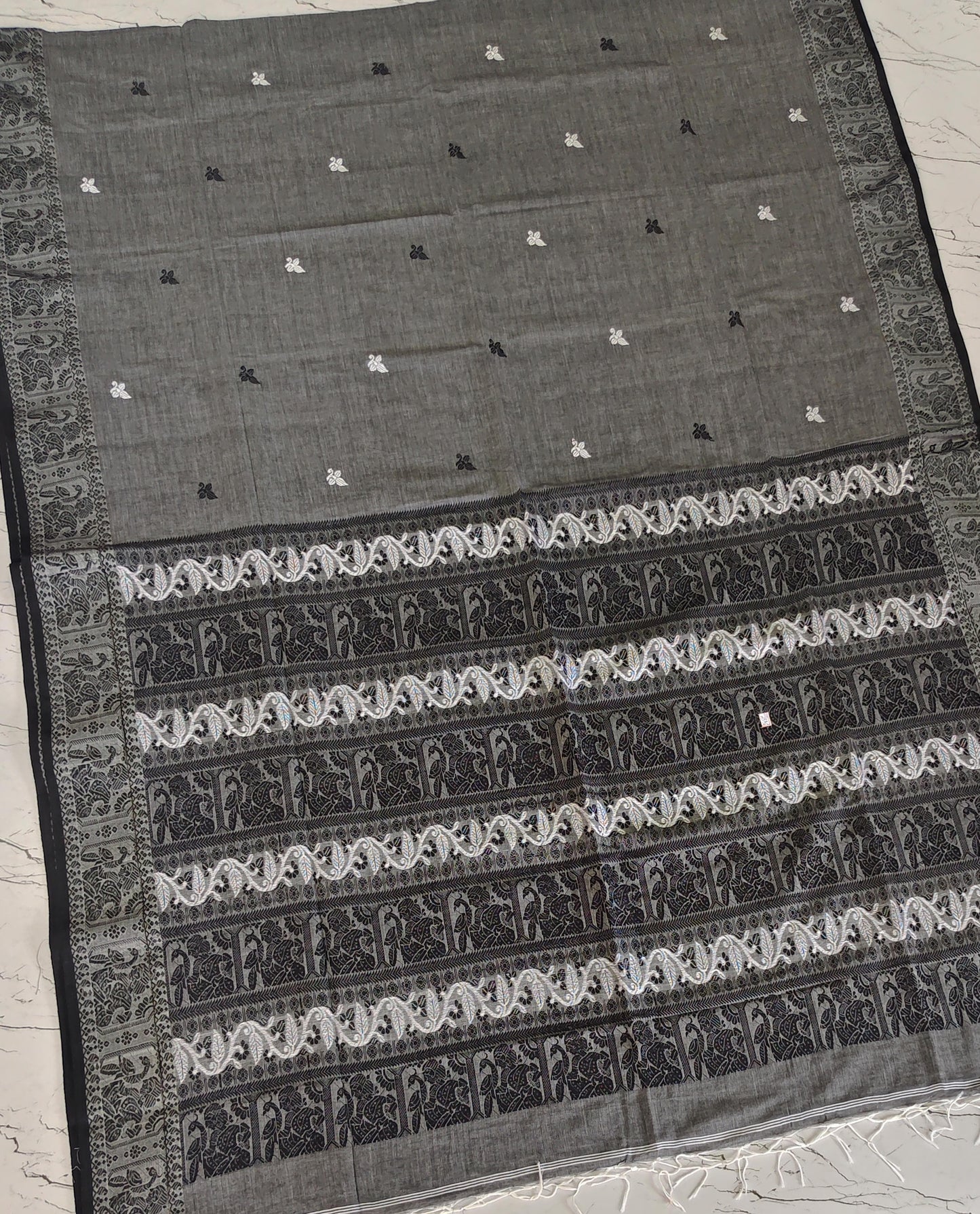 Cotton Baluchori saree