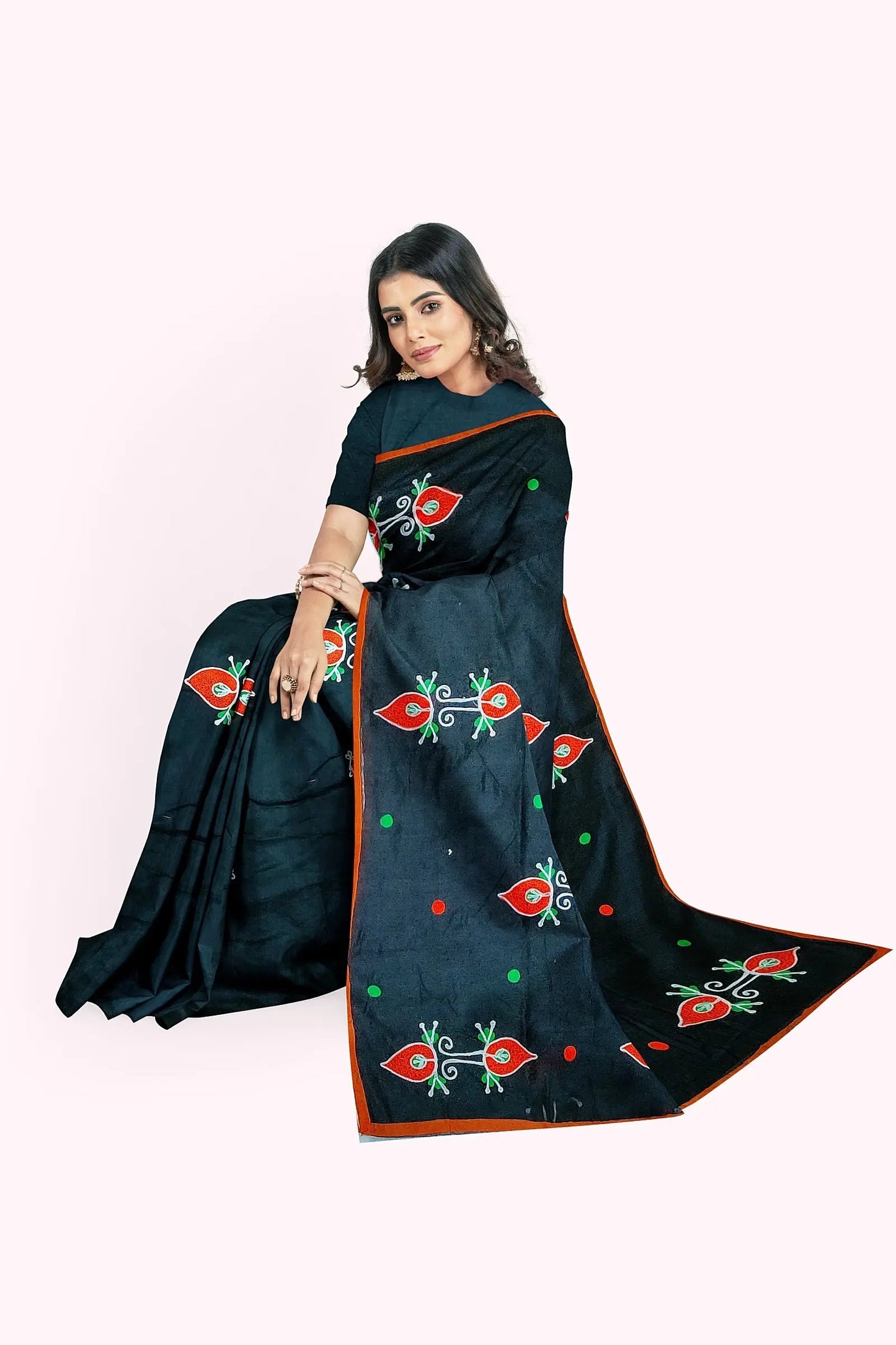 Handloom Cotton silk saree My Store