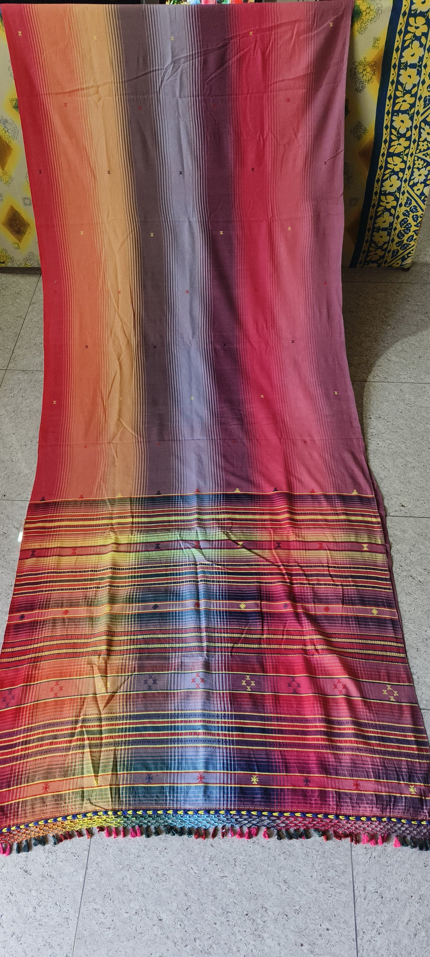 Kala cotton bhujodi saree from Kutch weavers