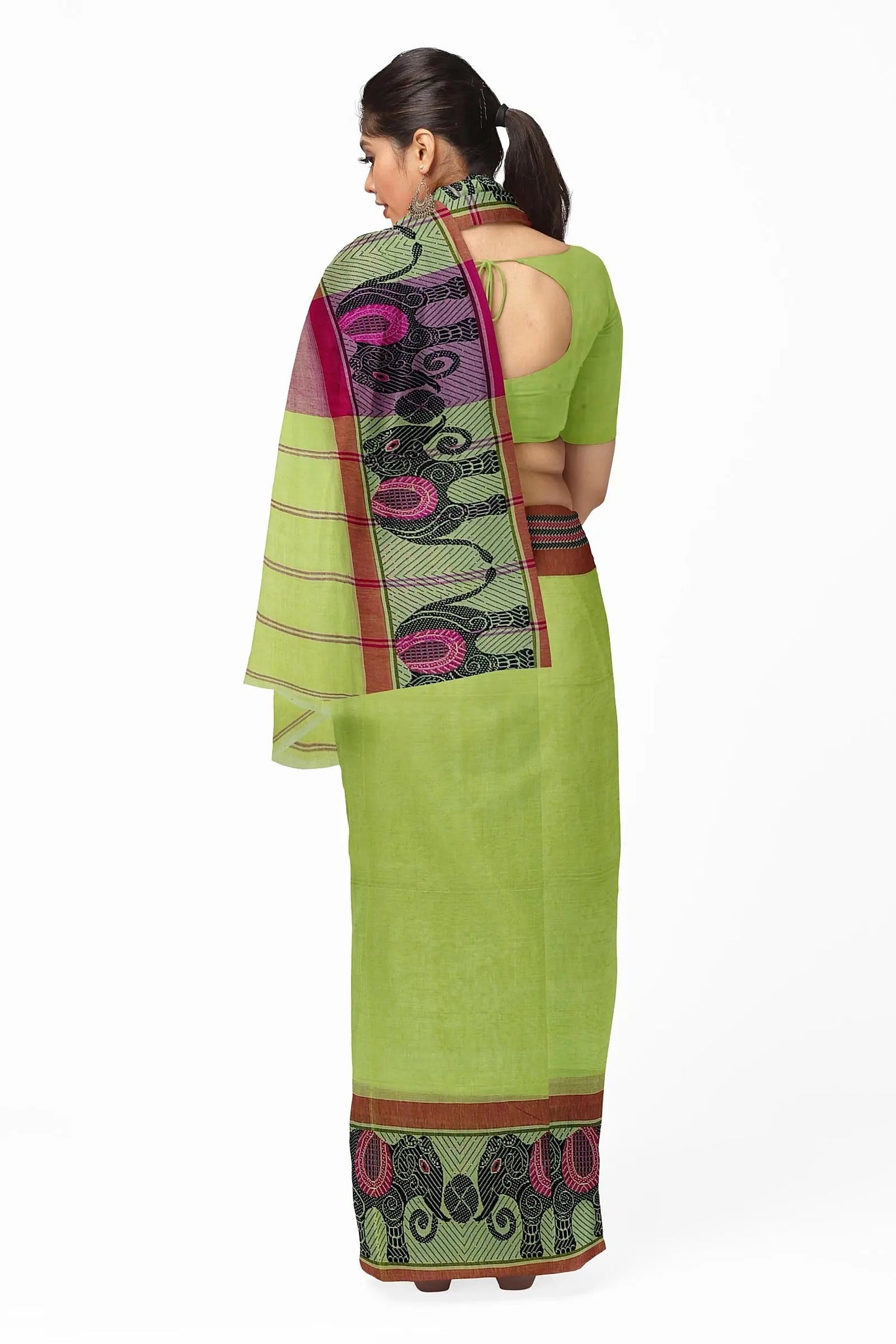 Bengal handloom elephant Putul's fashion