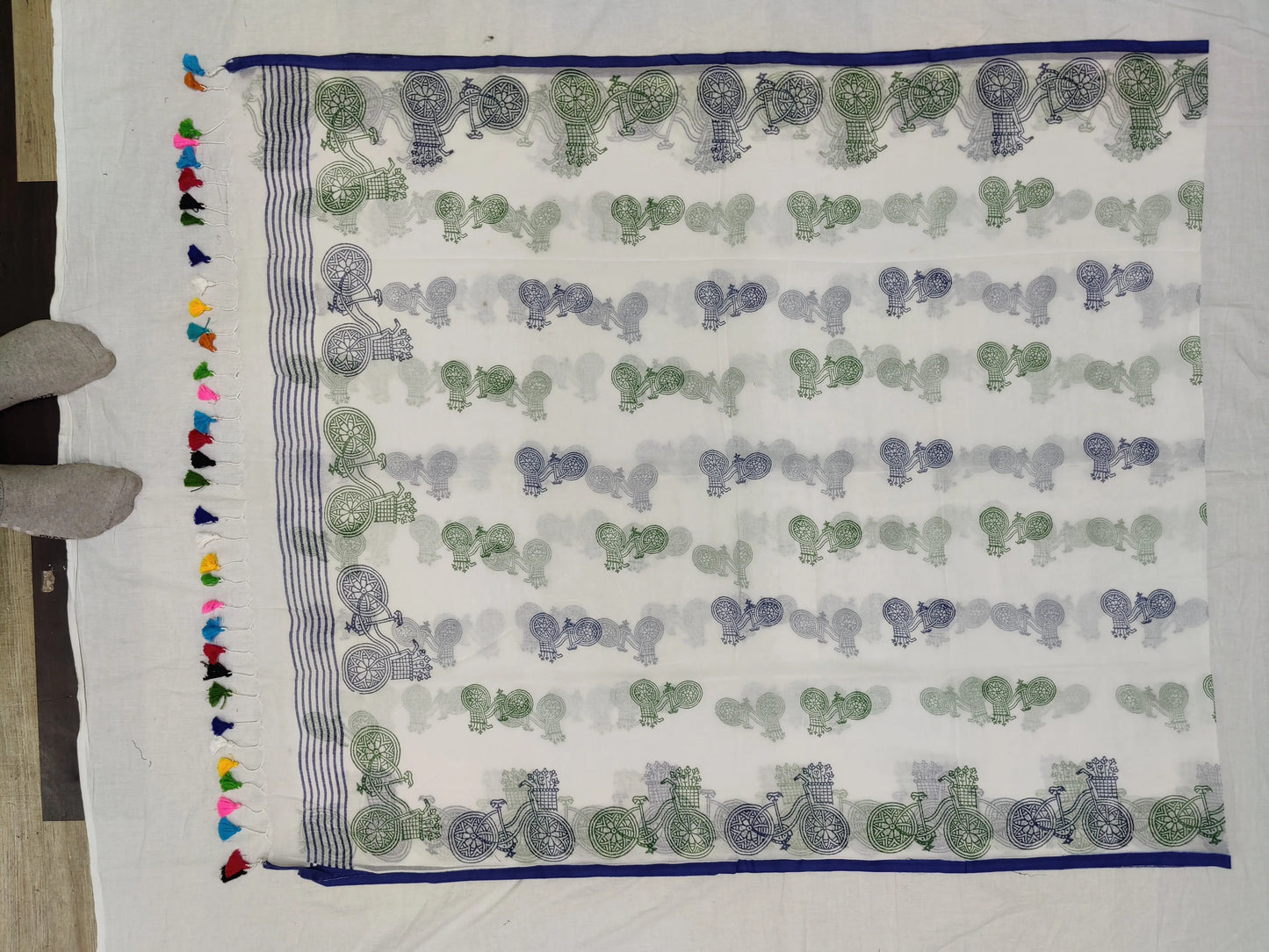 mal cotton saree Putul's fashion