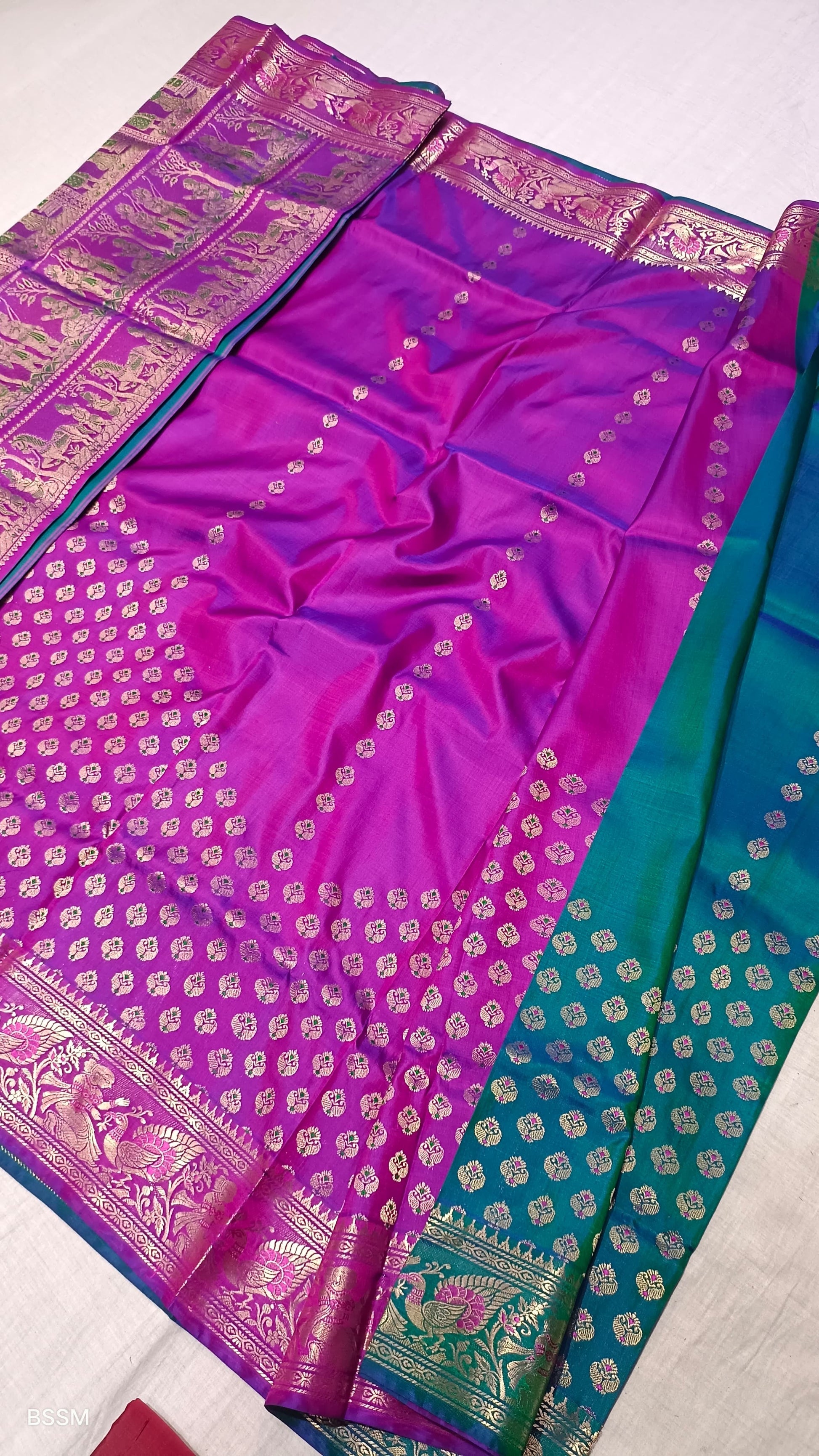 Original Swarnachori Silk Sarees from Putul’s Fashion in Bishnupur Silk - Bishnupur silk