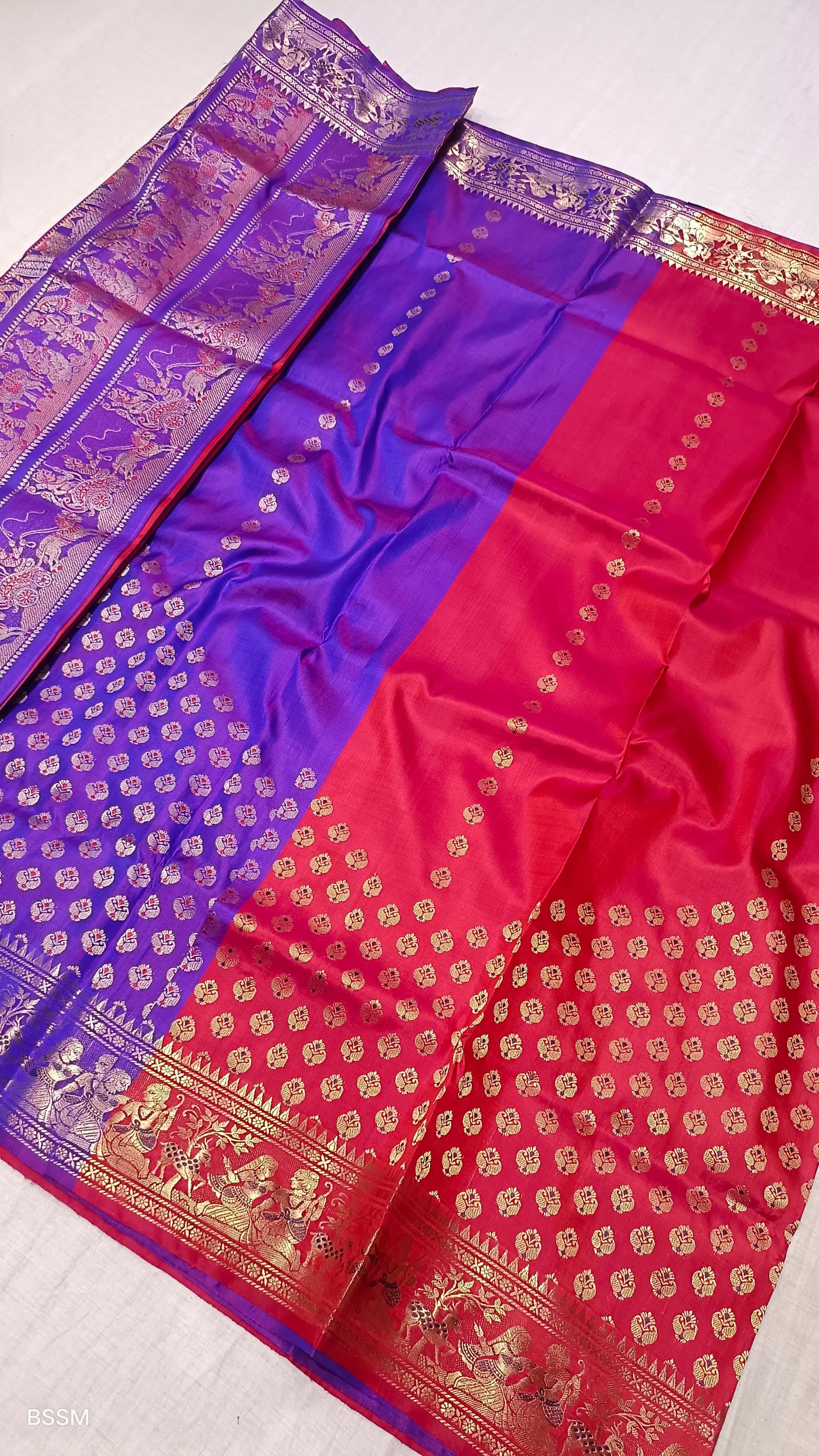 Original Swarnachori Silk Sarees from Putul’s Fashion in Bishnupur Silk - Bishnupur silk