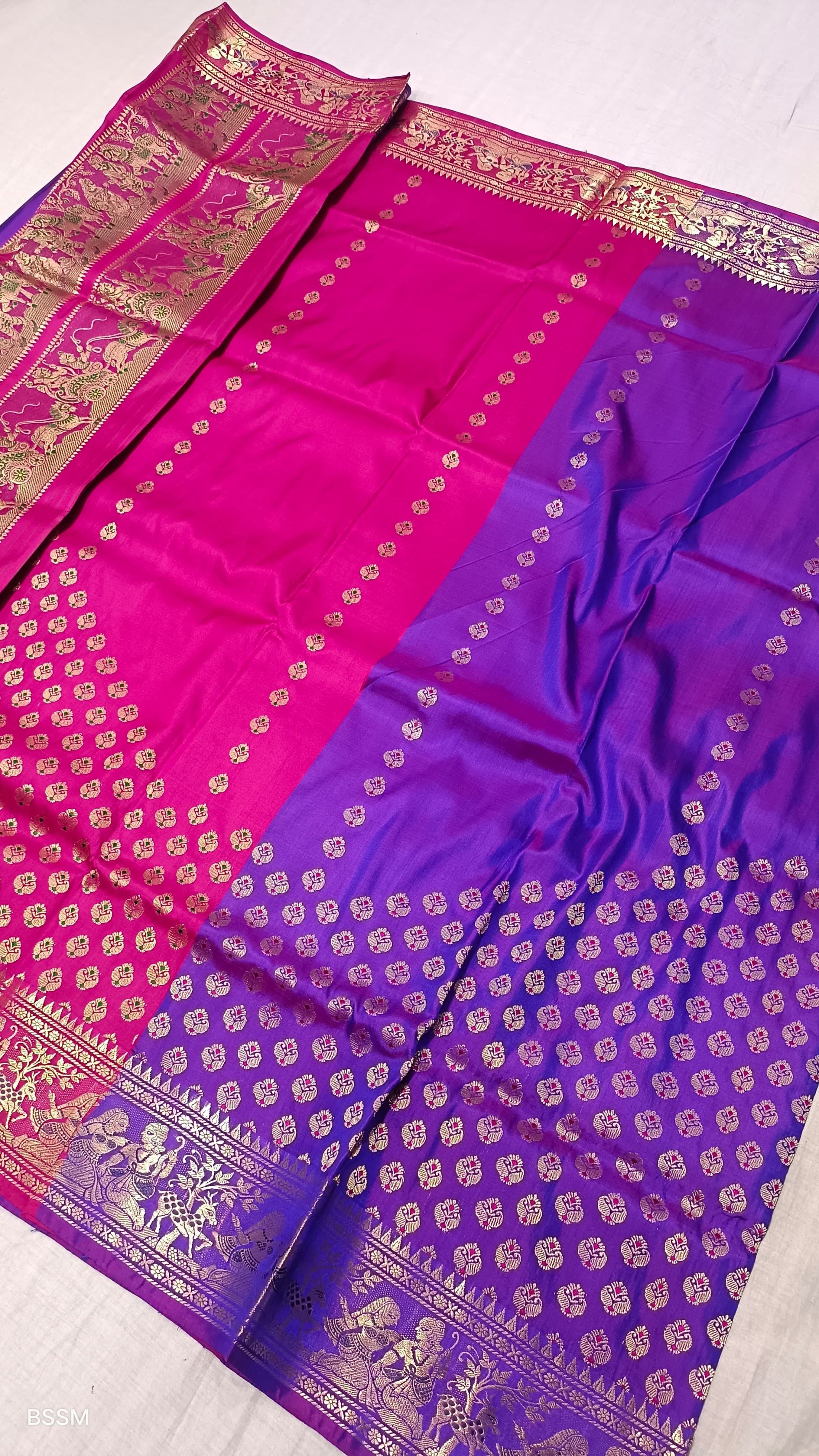 Original Swarnachori Silk Sarees from Putul’s Fashion in Bishnupur Silk - Bishnupur silk